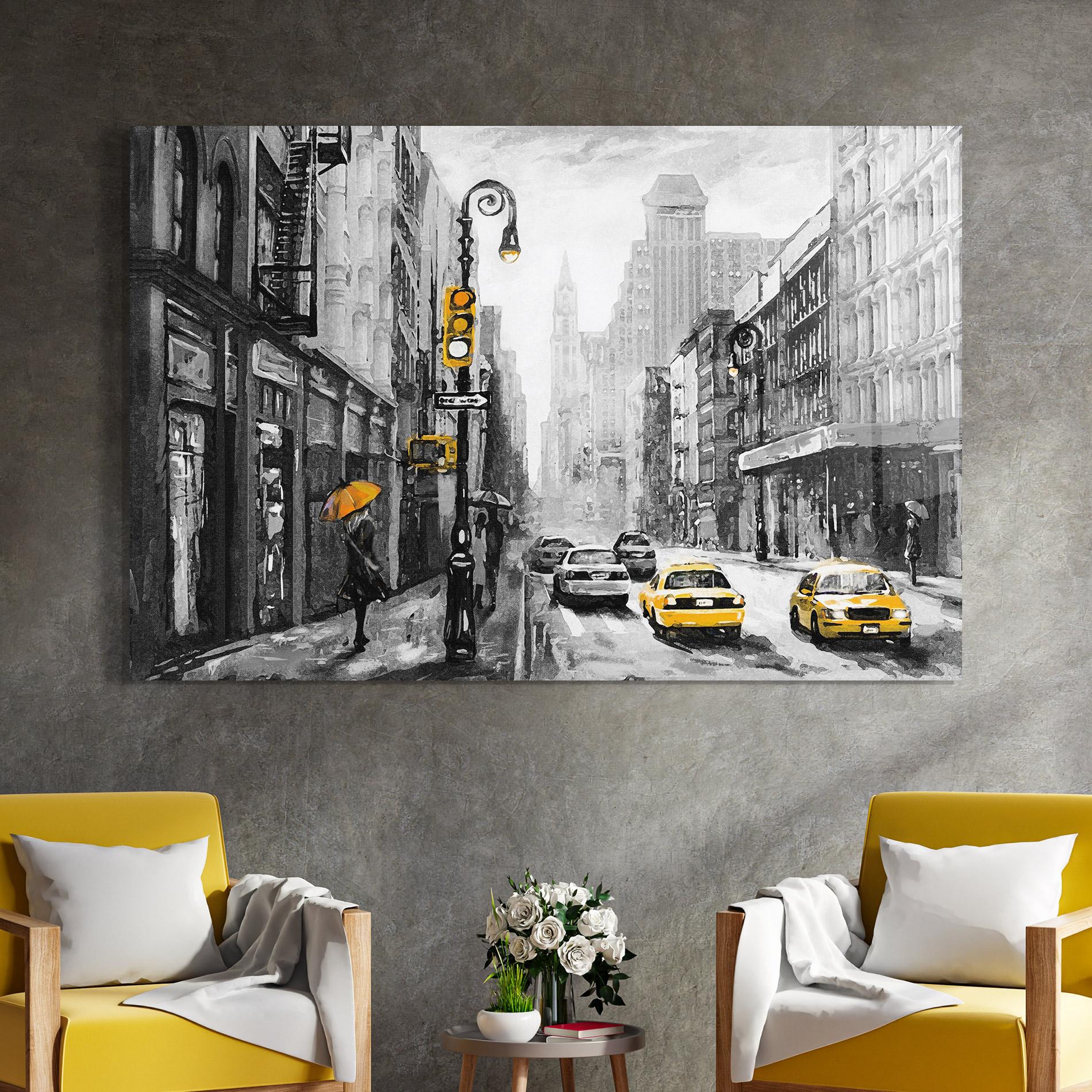 Tablou Sticla New York Shades mockup 4