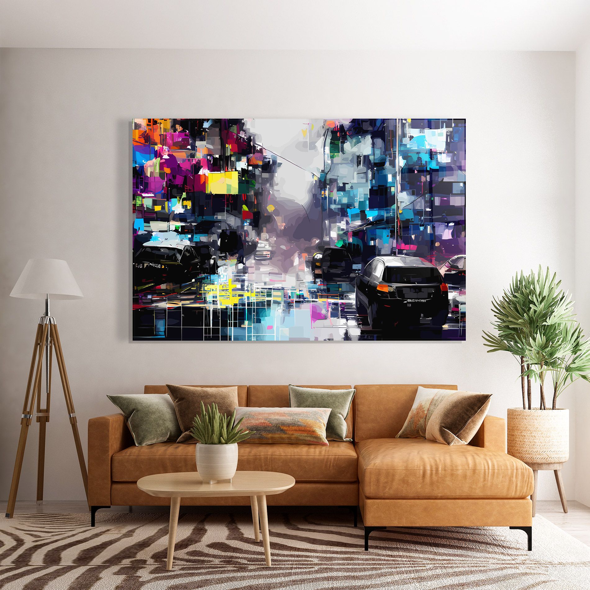 Grunge City Street mockup 7