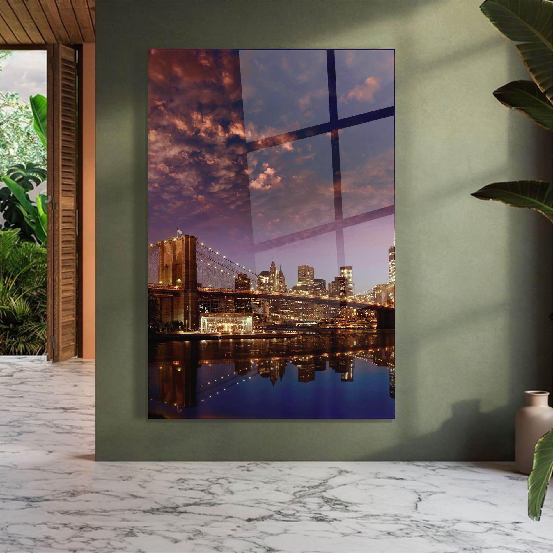 Sunset New York mockup 7