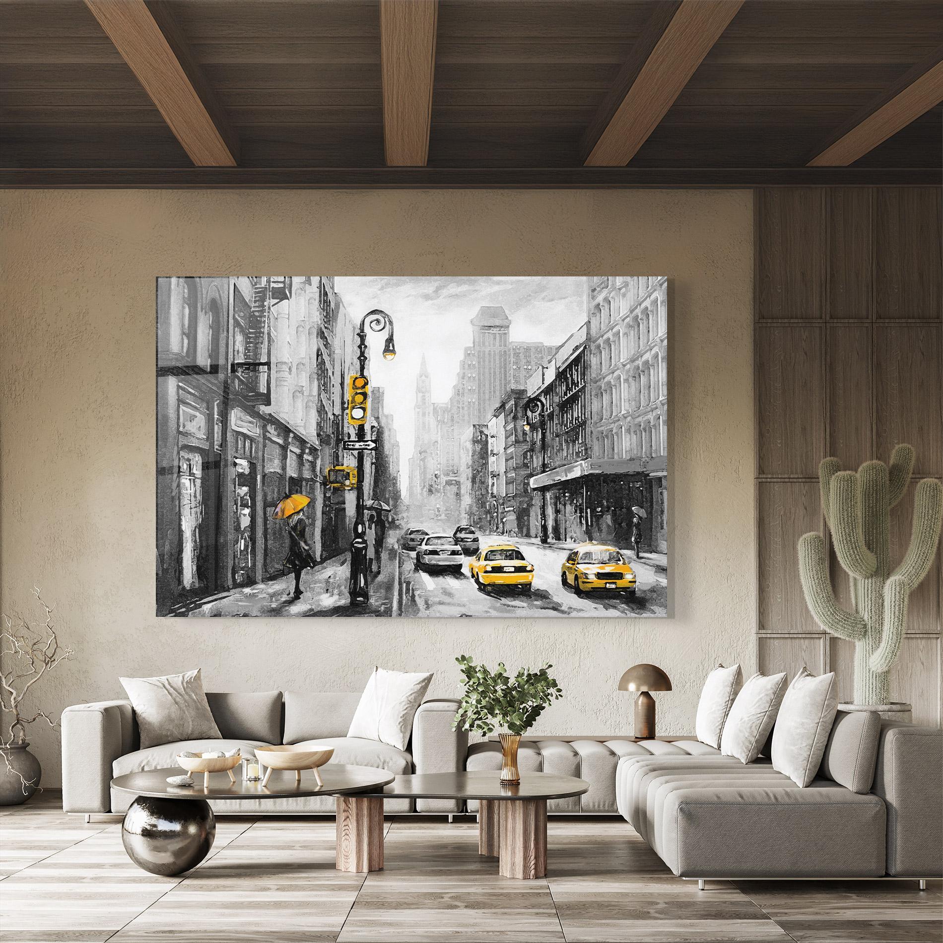 Tablou Sticla New York Shades mockup 8