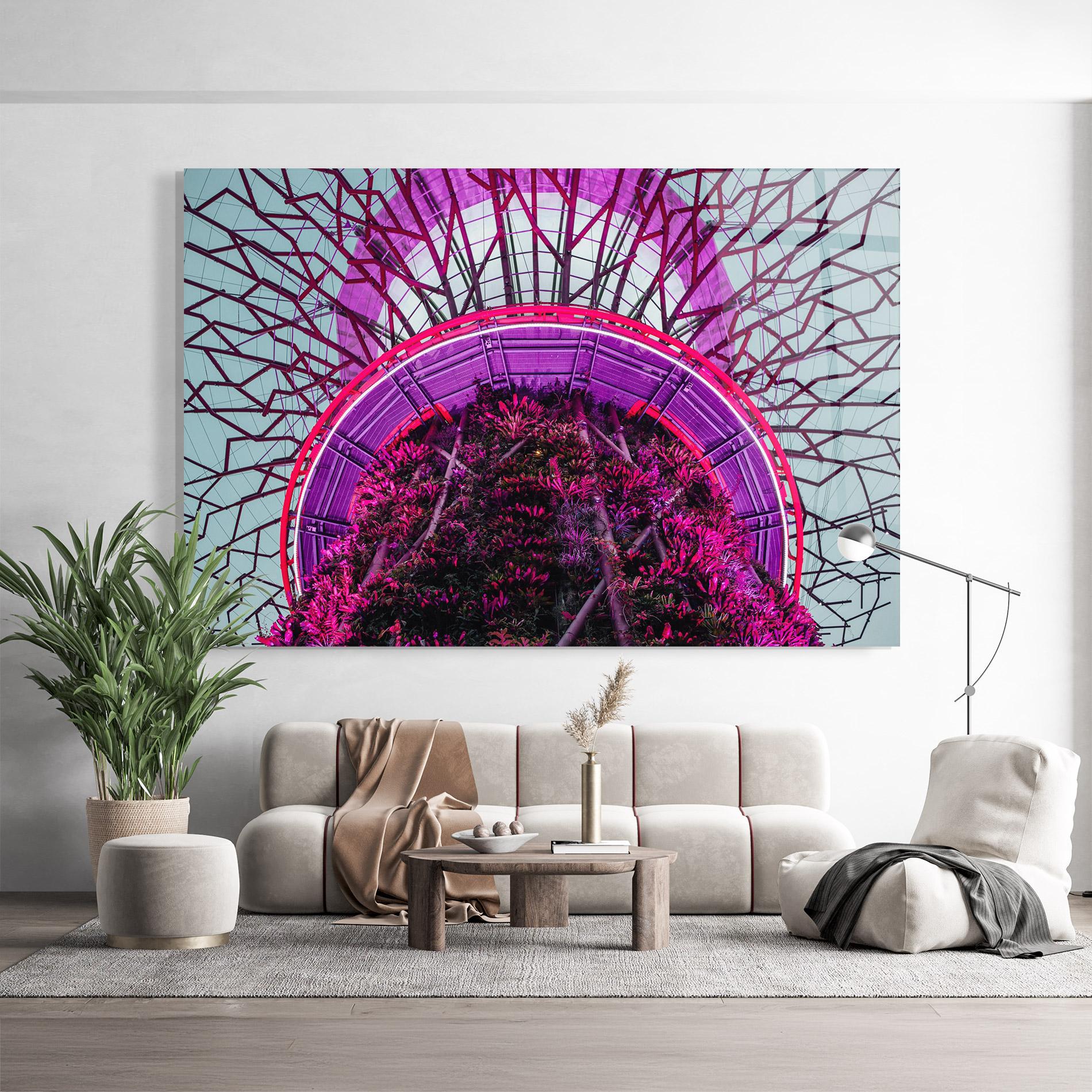 Tablou Sticla Supertree Grove mockup 9