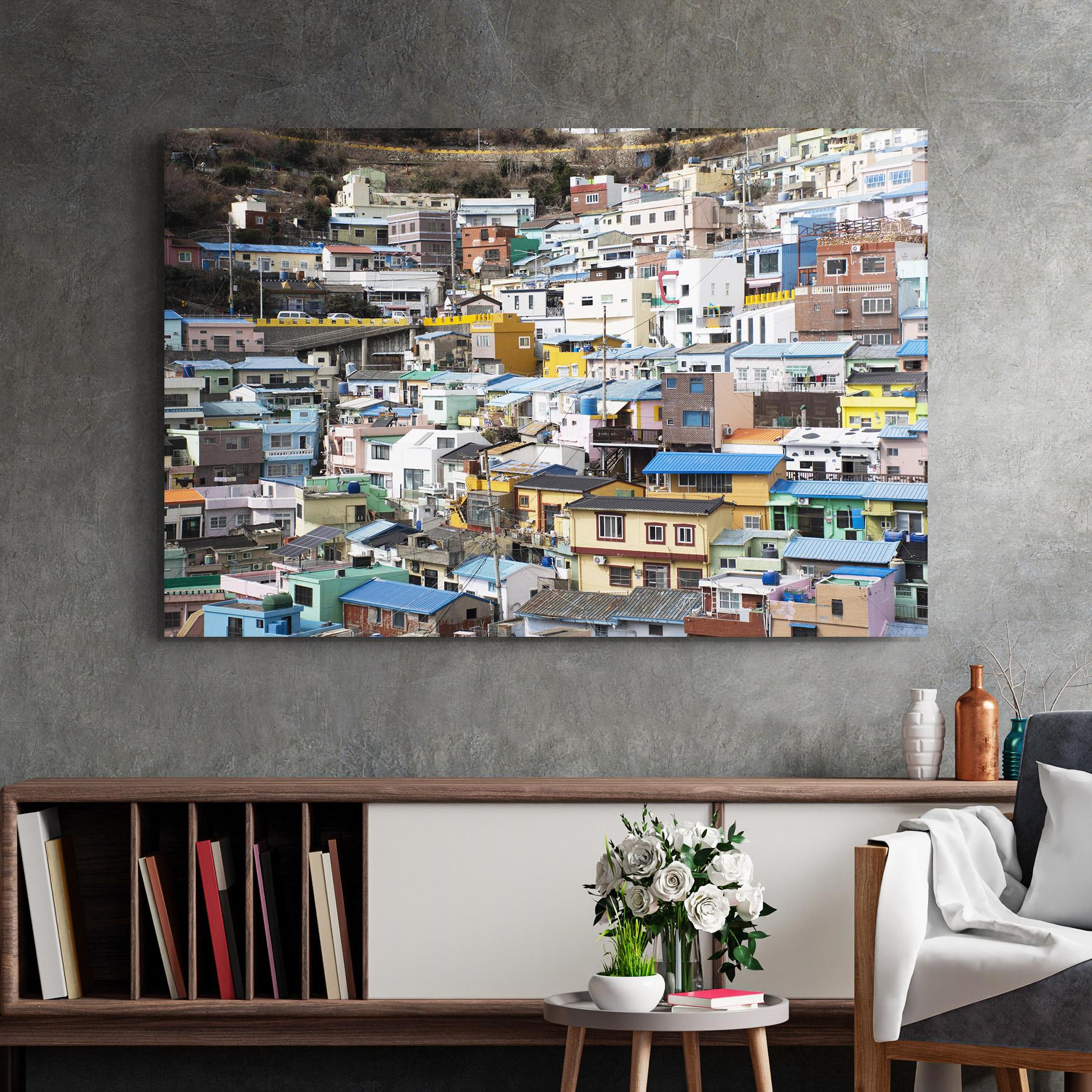 Tablou Sticla South Korea mockup 2