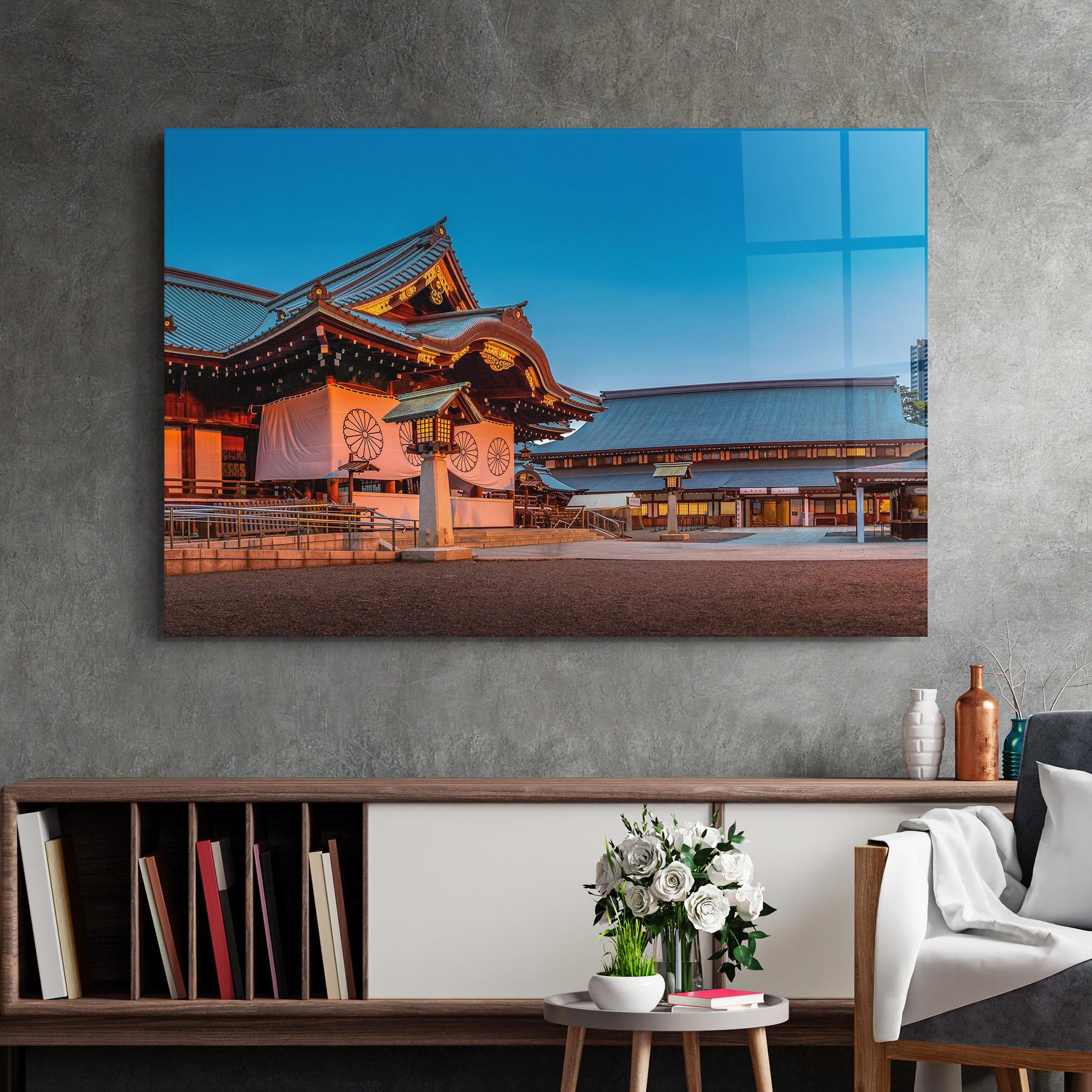 Tablou Sticla Yasukuni Jinja mockup 2