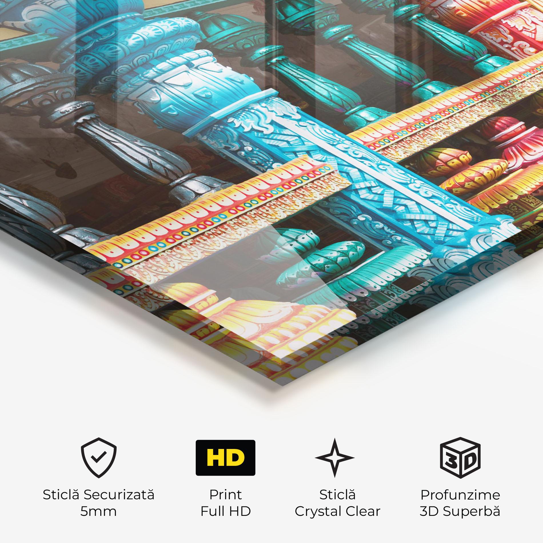 Tablou Sticla Batu Caves mockup 3