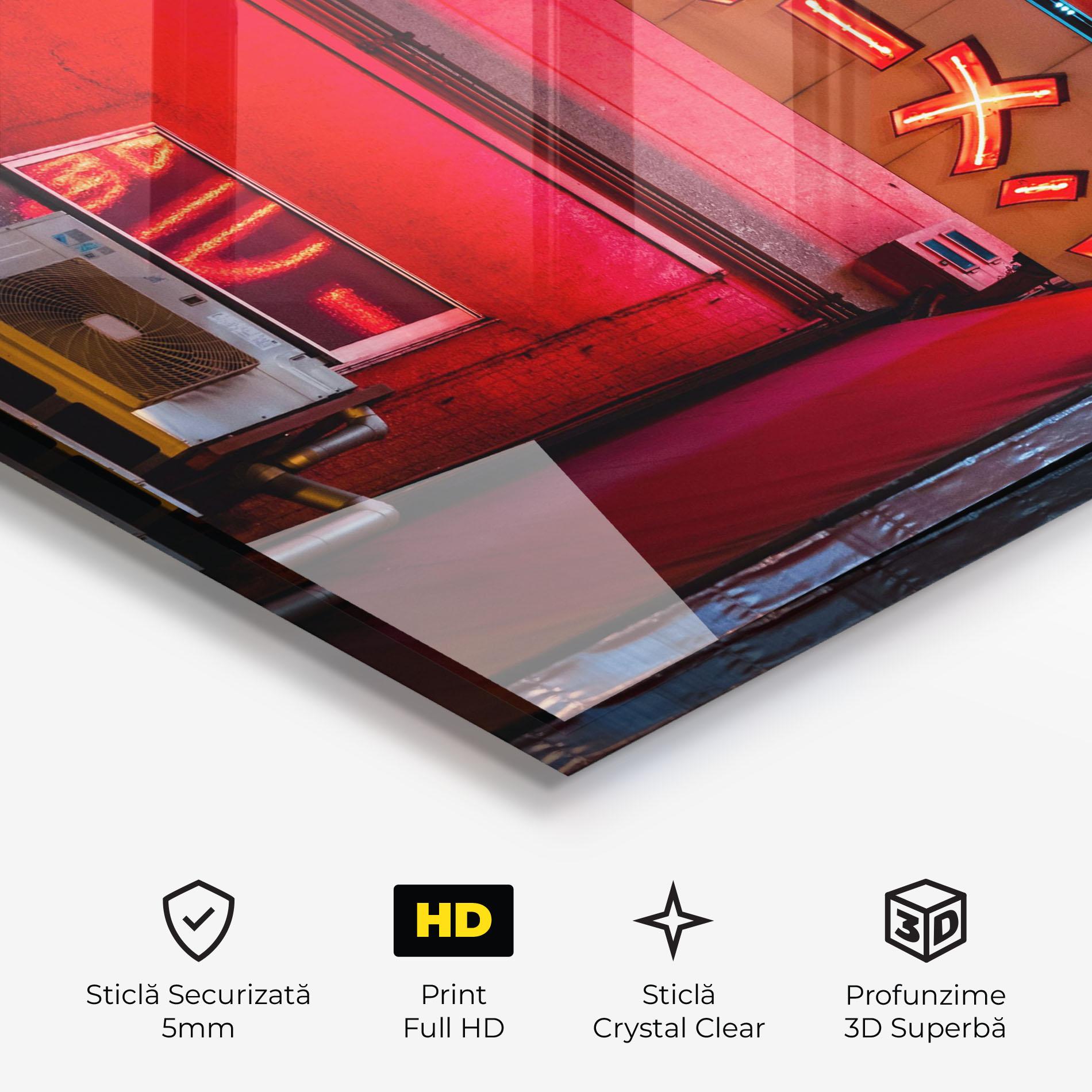 Tablou Sticla Ramen Restaurant mockup 3