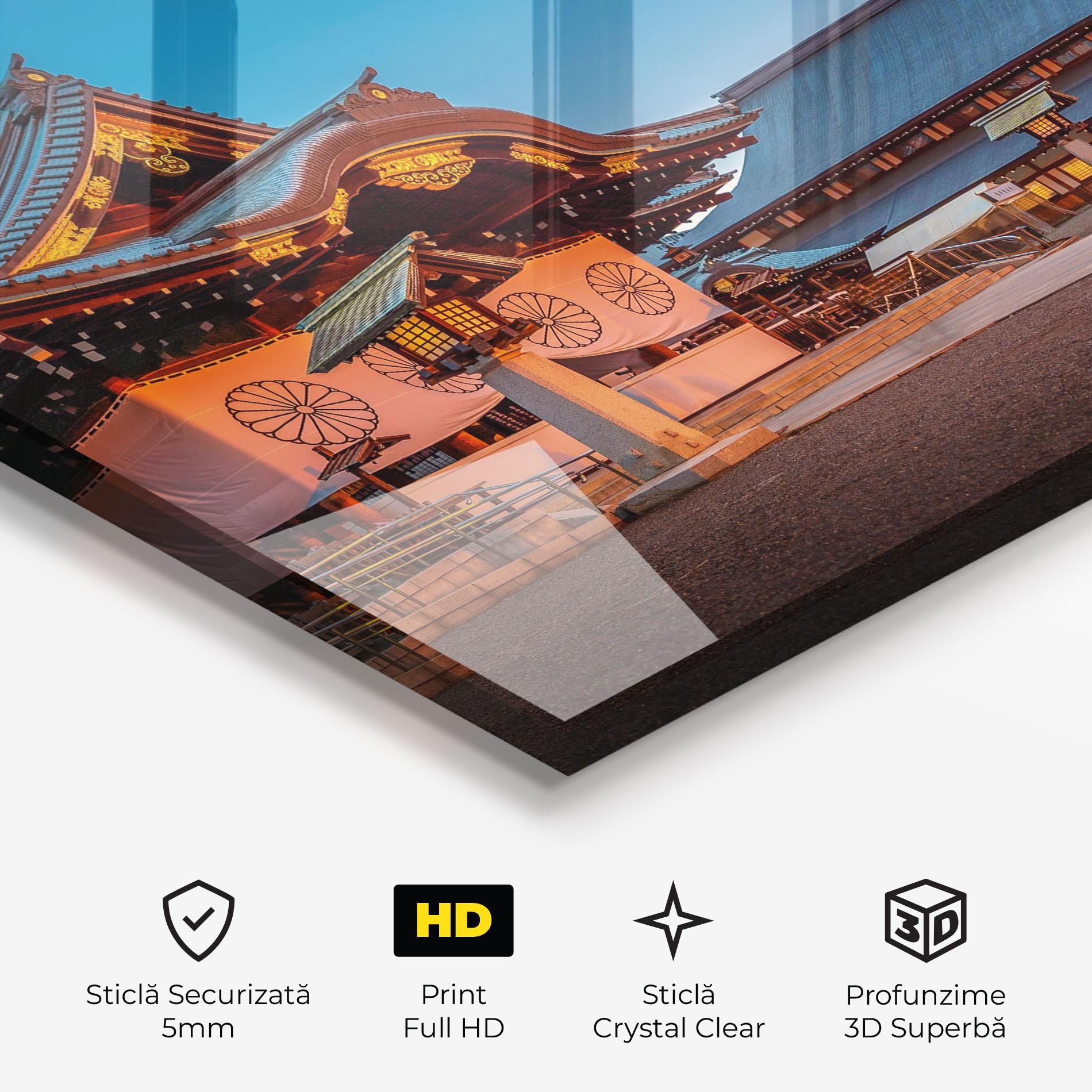 Tablou Sticla Yasukuni Jinja mockup 3