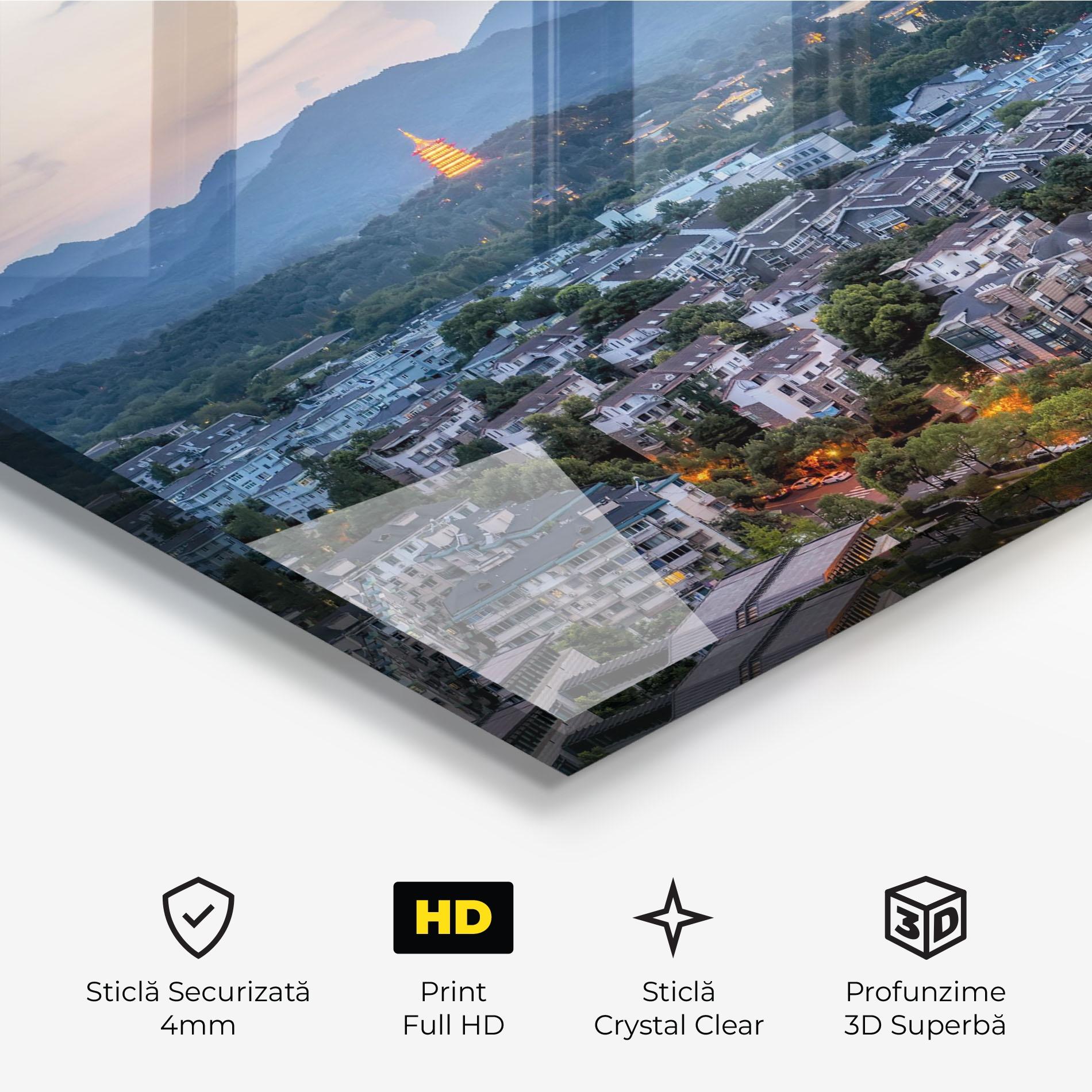 Tablou Sticla Hangzhou China mockup 3