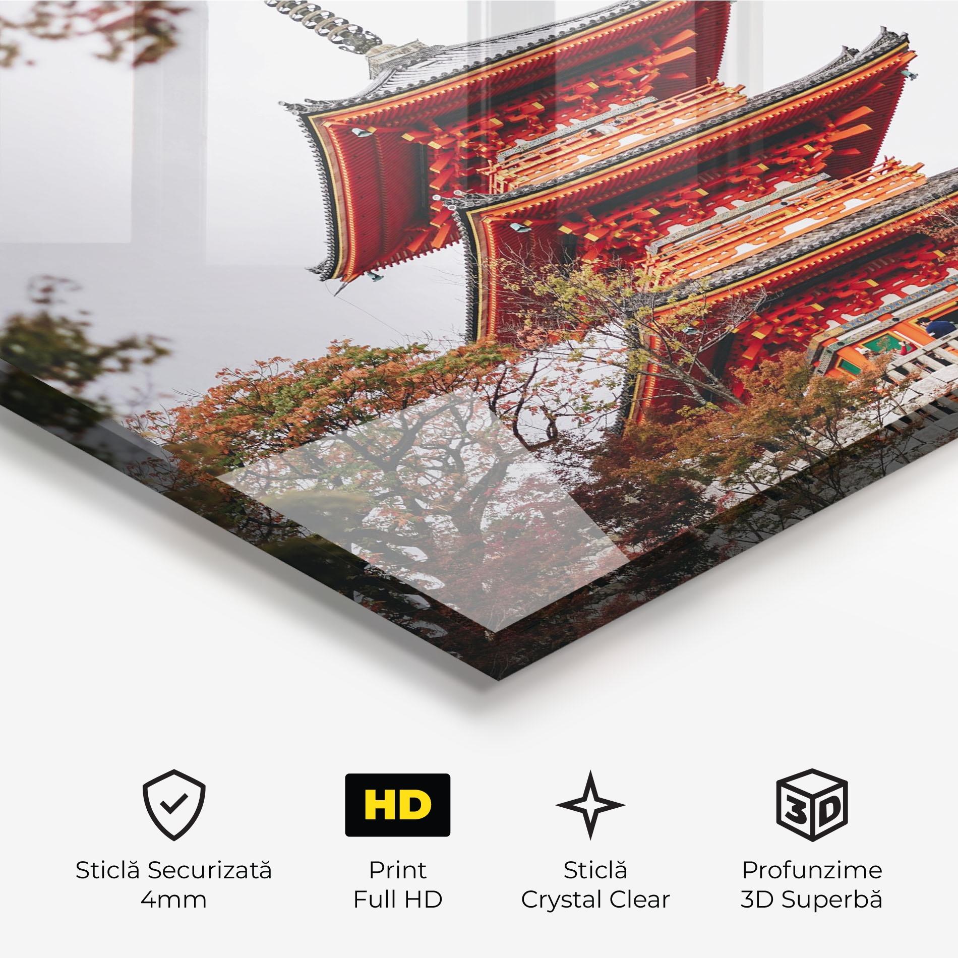 Tablou Sticla Kiyomizu Dera mockup 3