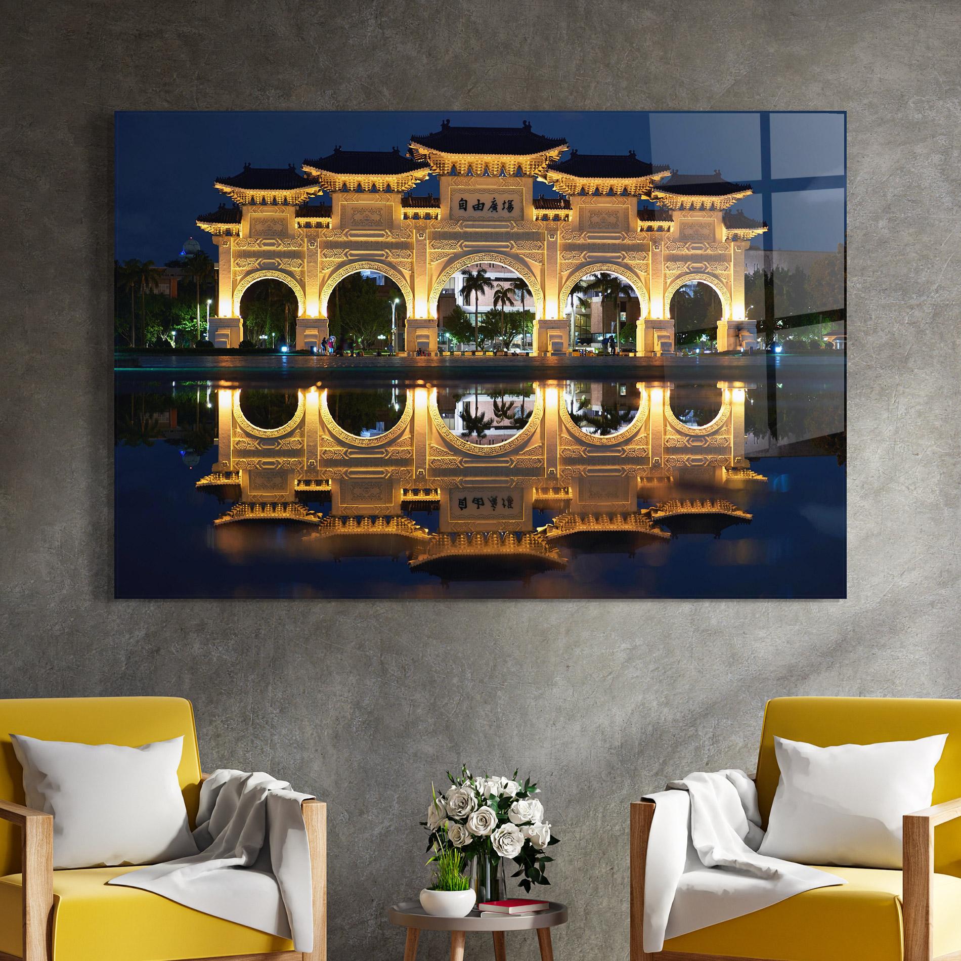 Tablou Sticla Chaing Kai Shek mockup 4