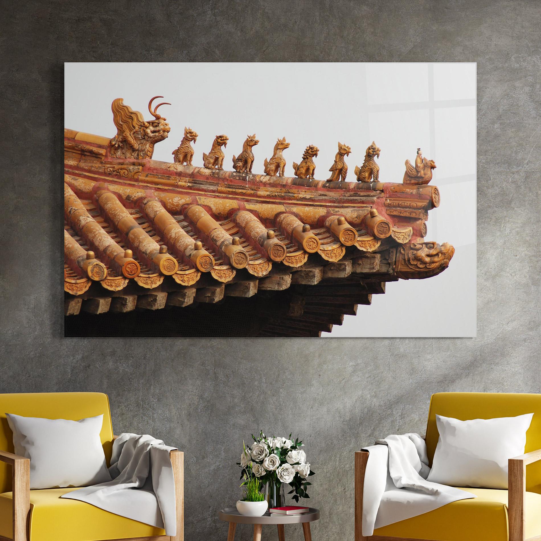 Tablou Sticla Imperial Roof mockup 4