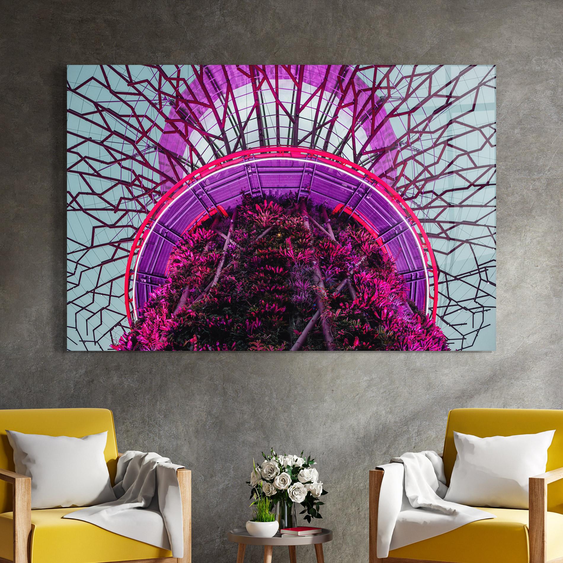 Tablou Sticla Supertree Grove mockup 4