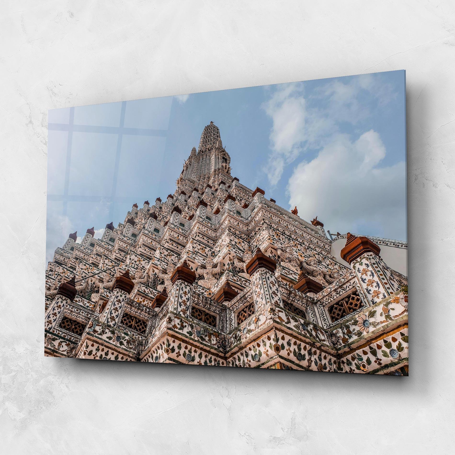 Tablou Sticla Temple Of Dawn mockup 1