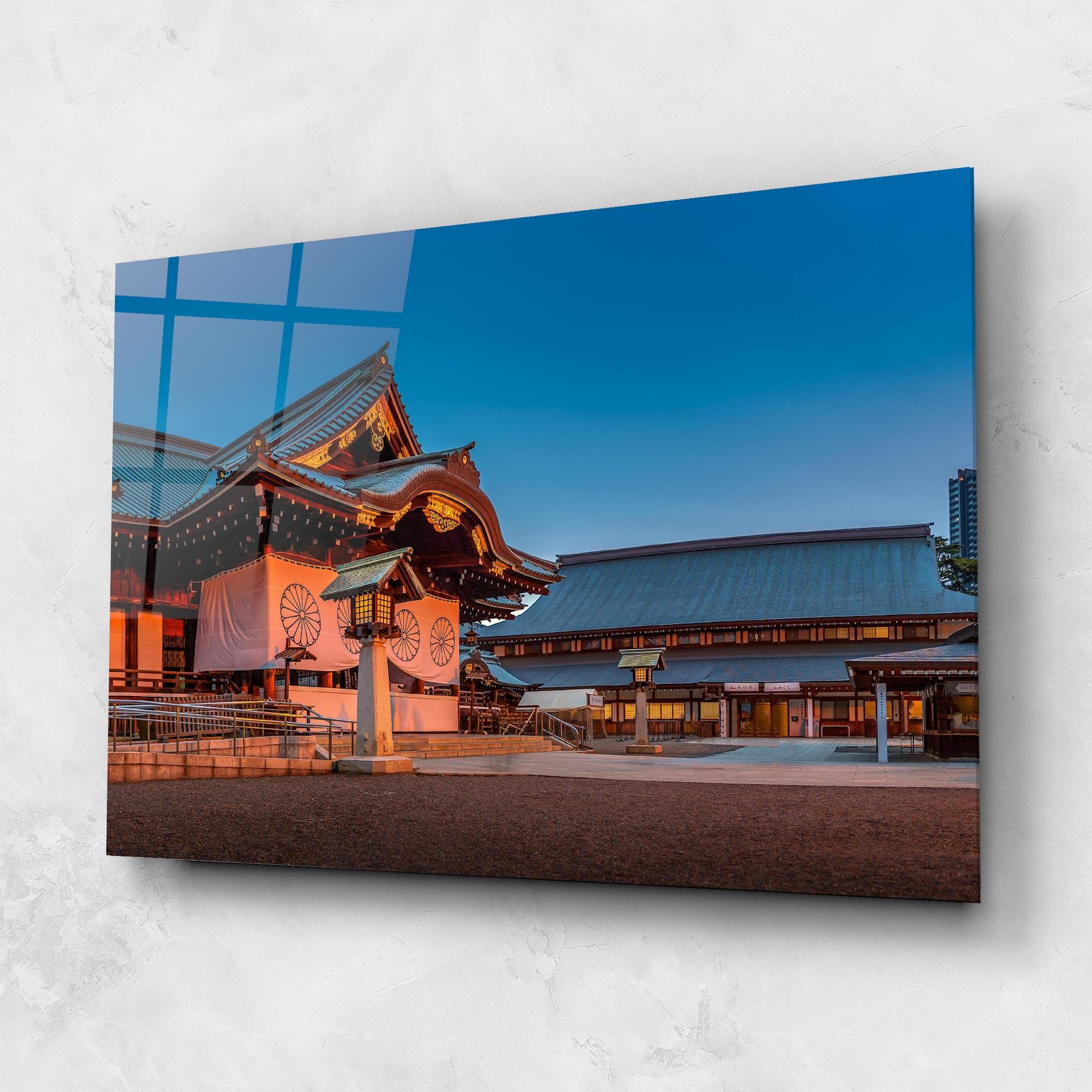 Tablou Sticla Yasukuni Jinja mockup 1