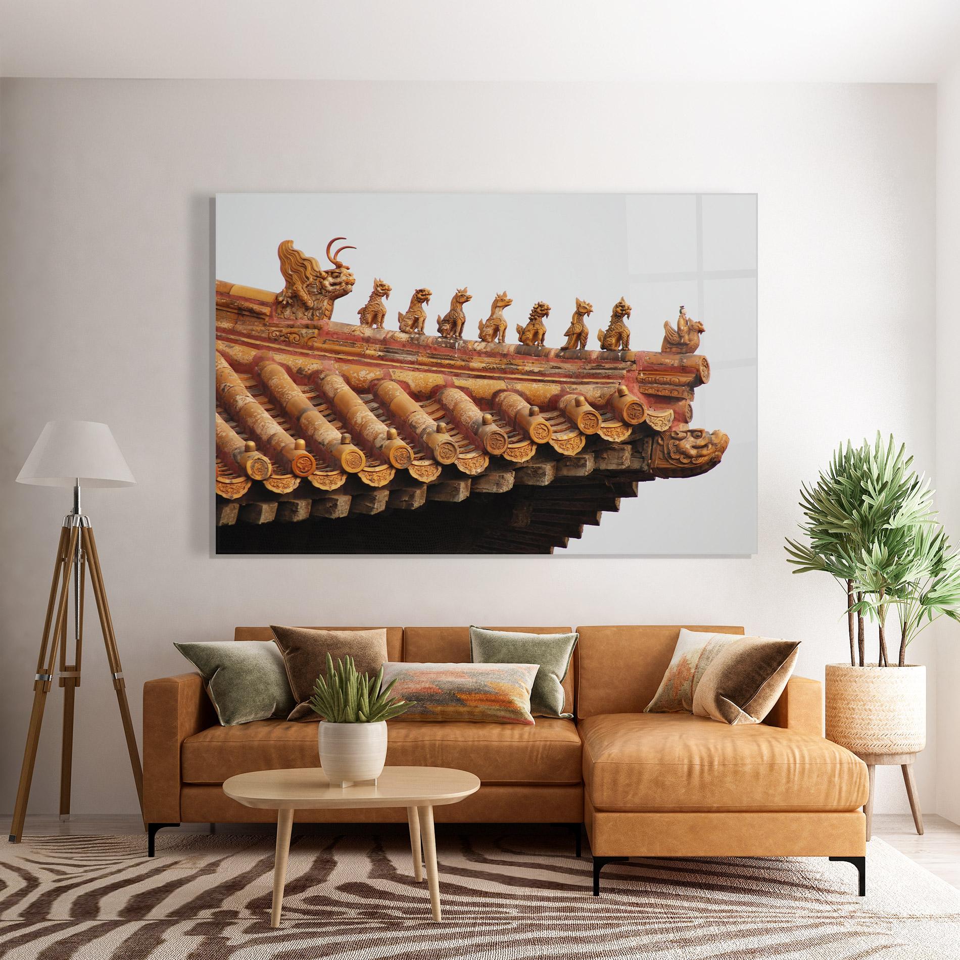 Tablou Sticla Imperial Roof mockup 7