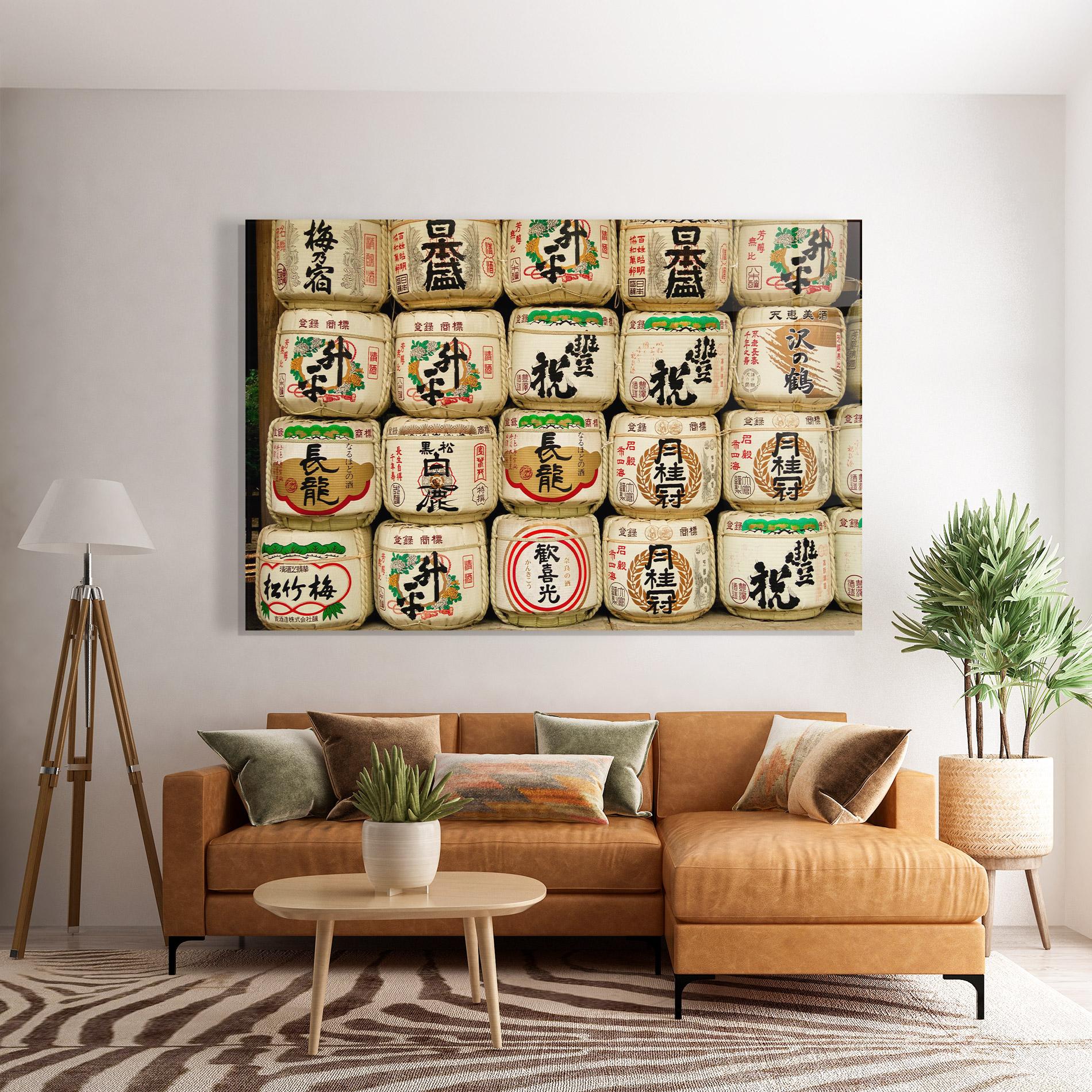 Tablou Sticla Meiji Jingu Shrine mockup 7