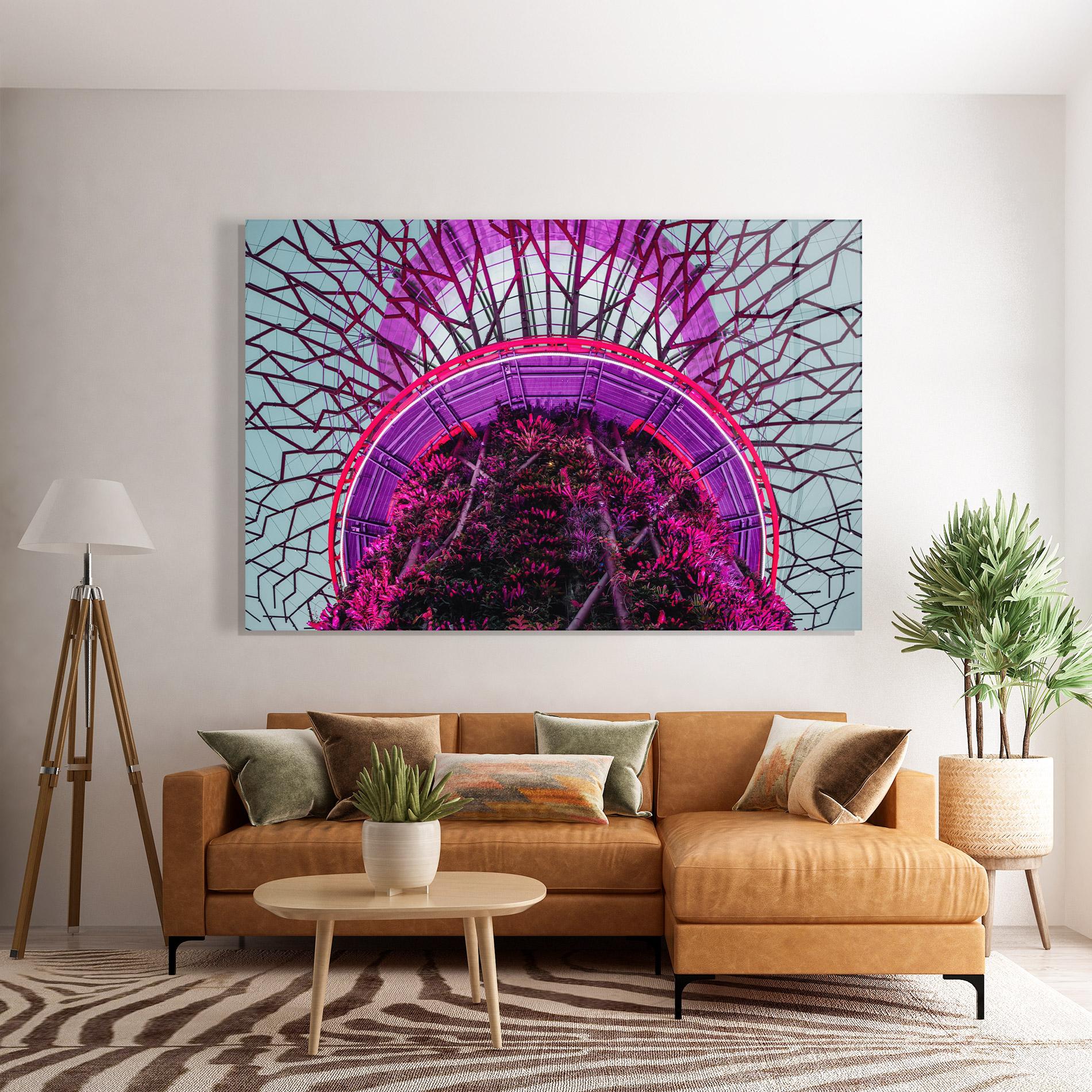 Tablou Sticla Supertree Grove mockup 7