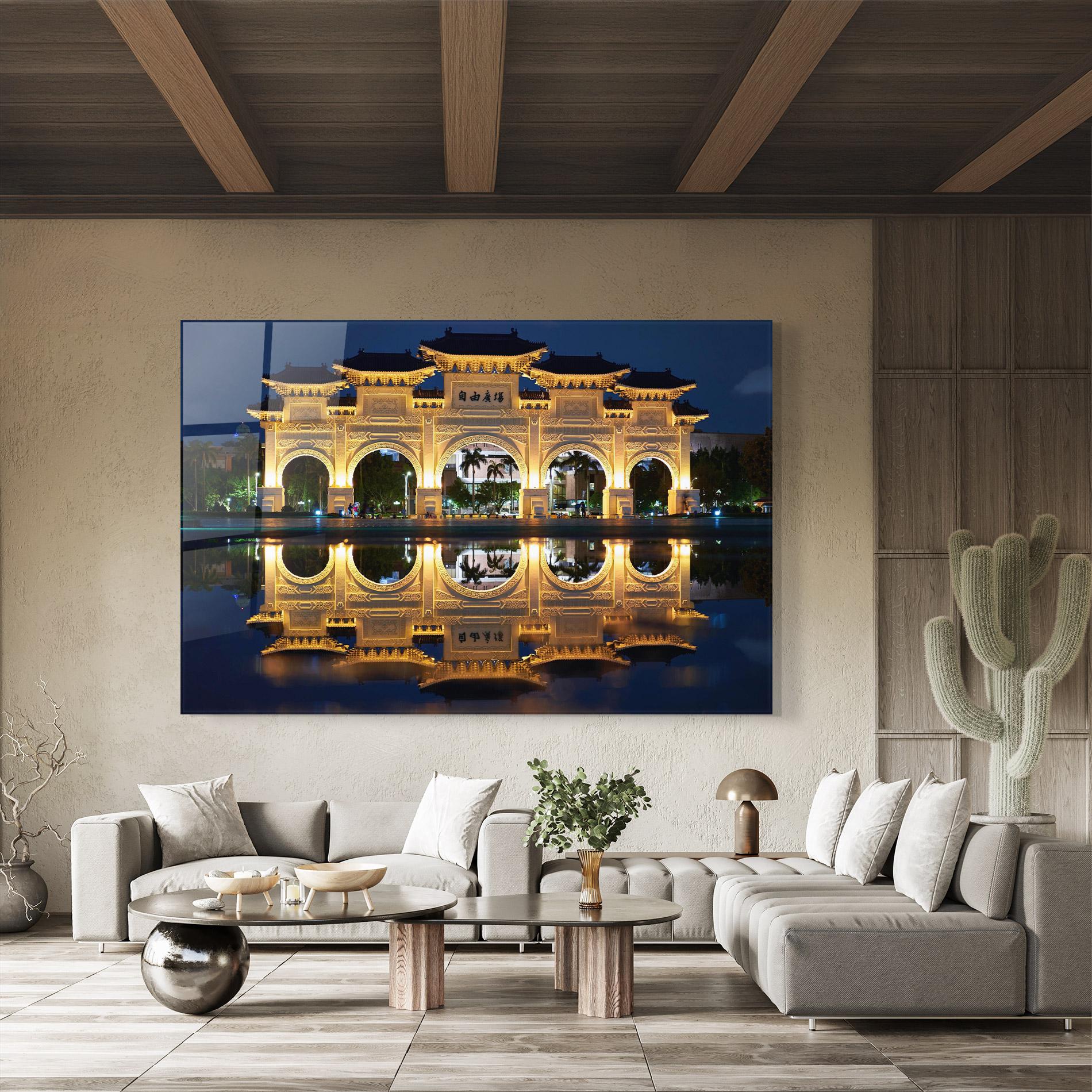 Tablou Sticla Chaing Kai Shek mockup 8