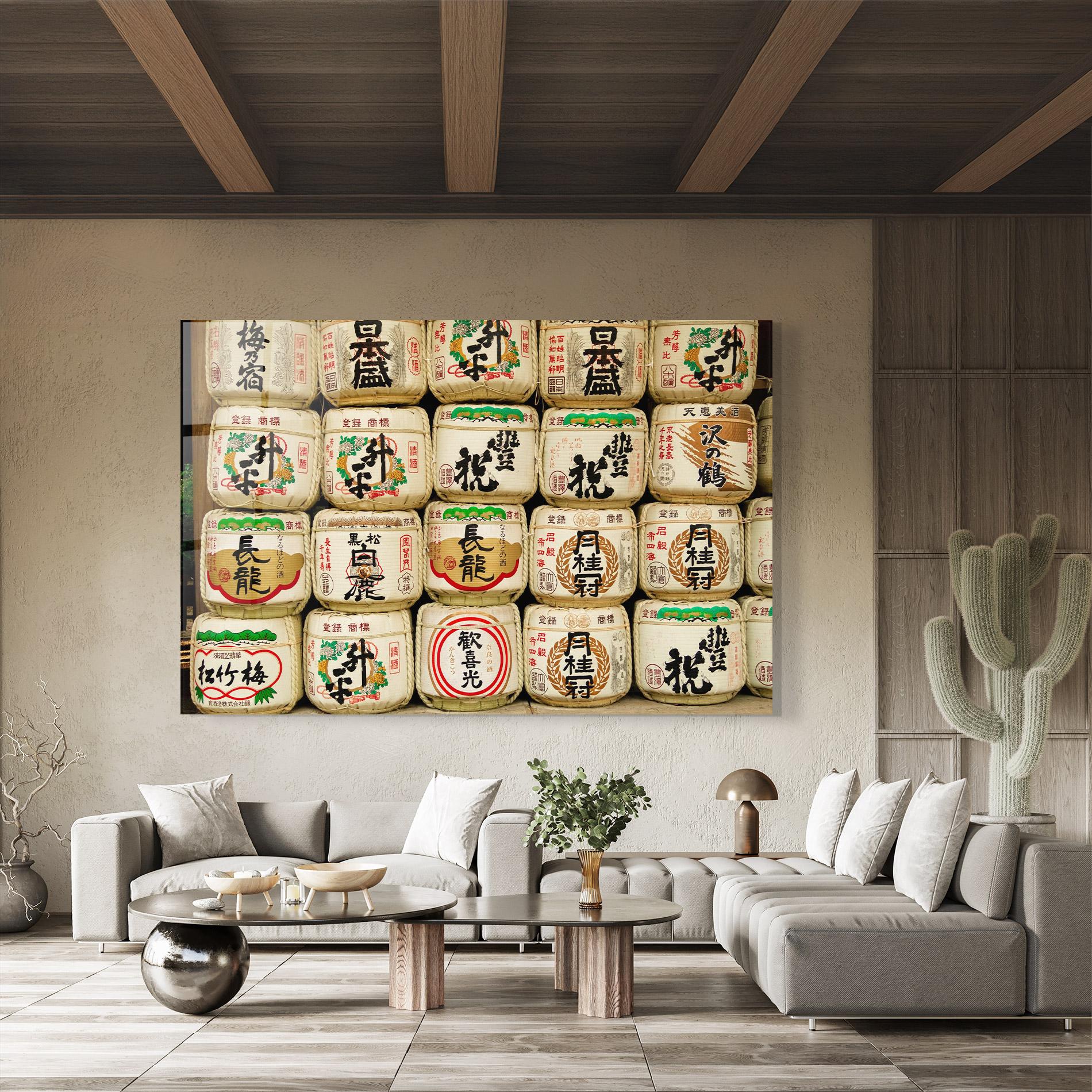 Tablou Sticla Meiji Jingu Shrine mockup 8