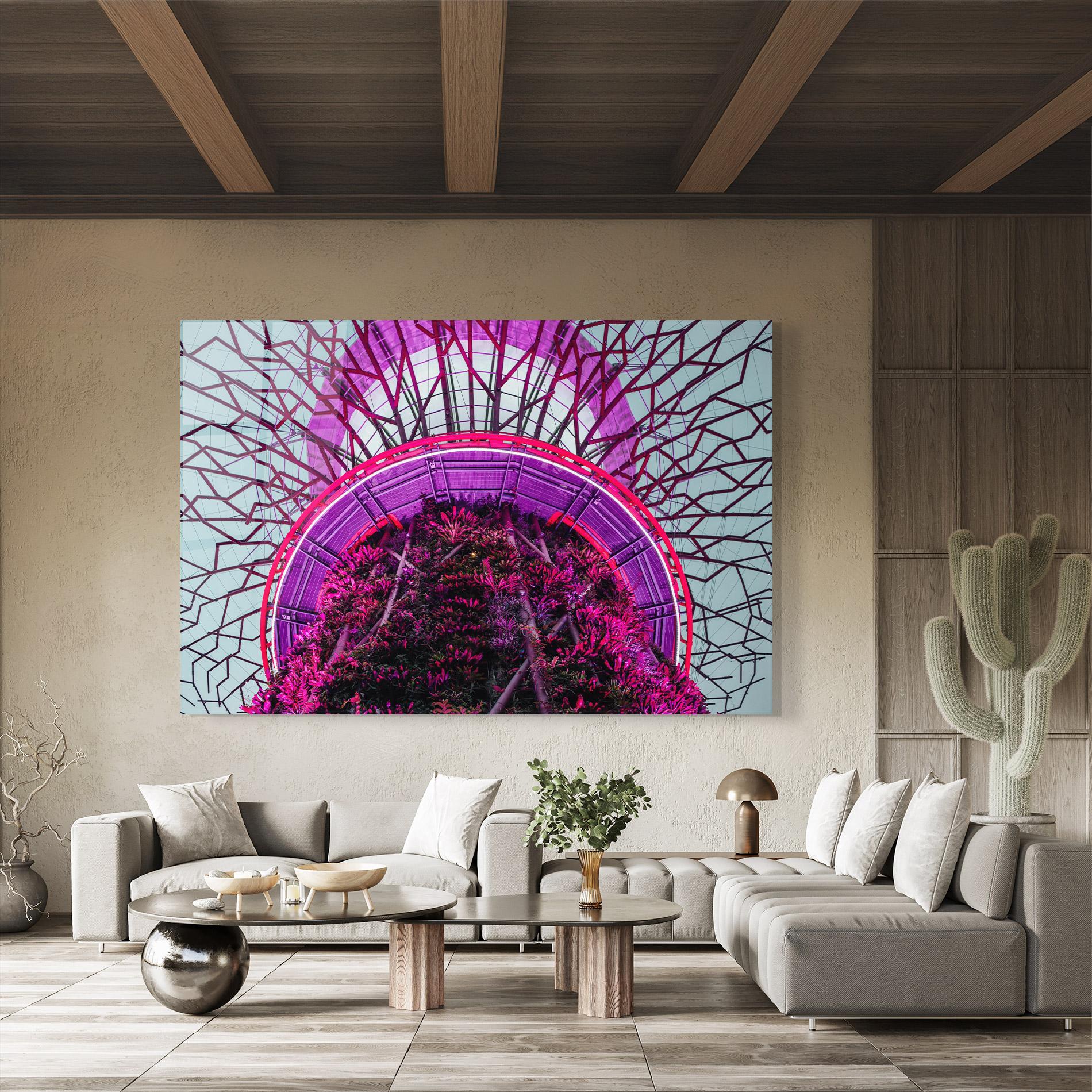 Tablou Sticla Supertree Grove mockup 8