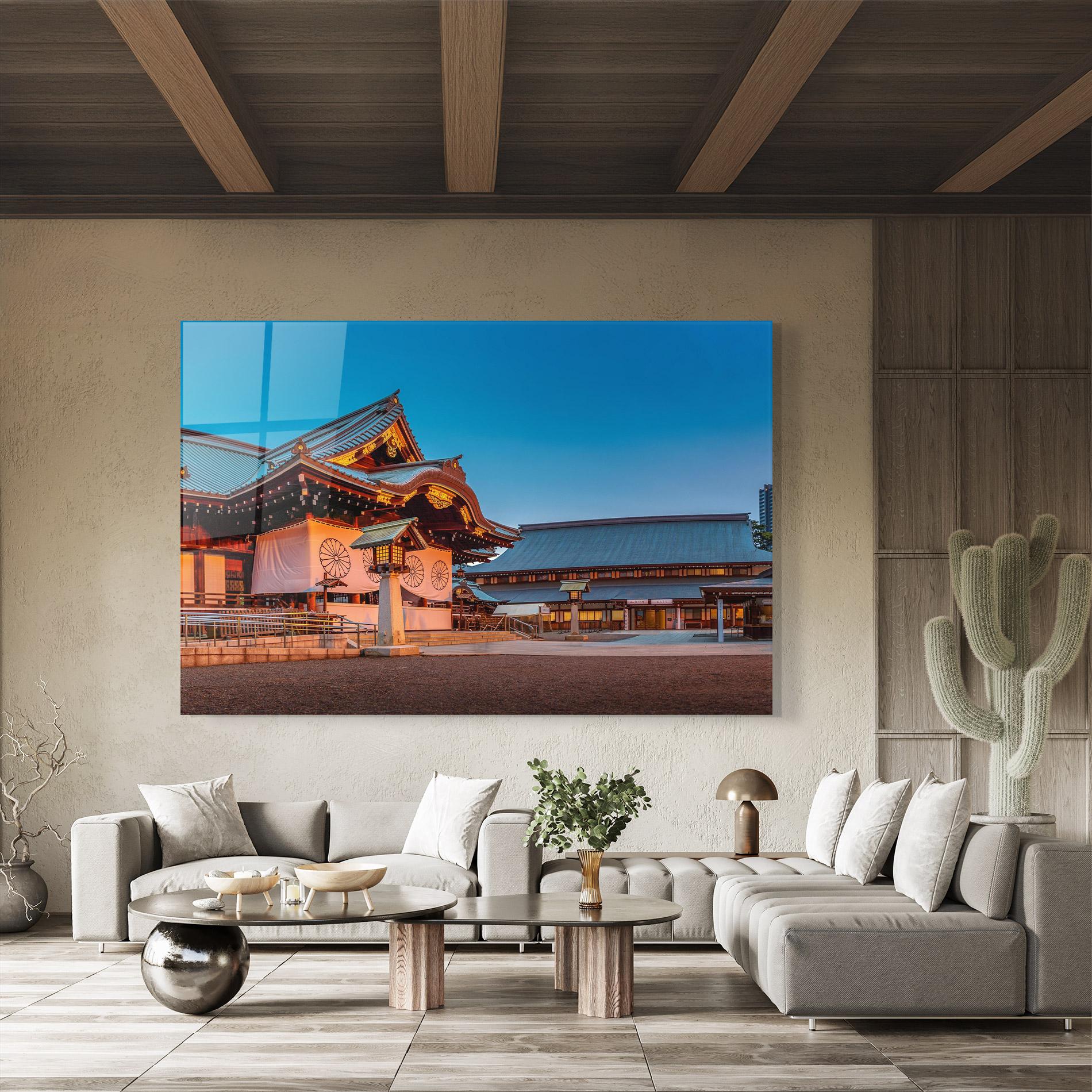 Tablou Sticla Yasukuni Jinja mockup 8