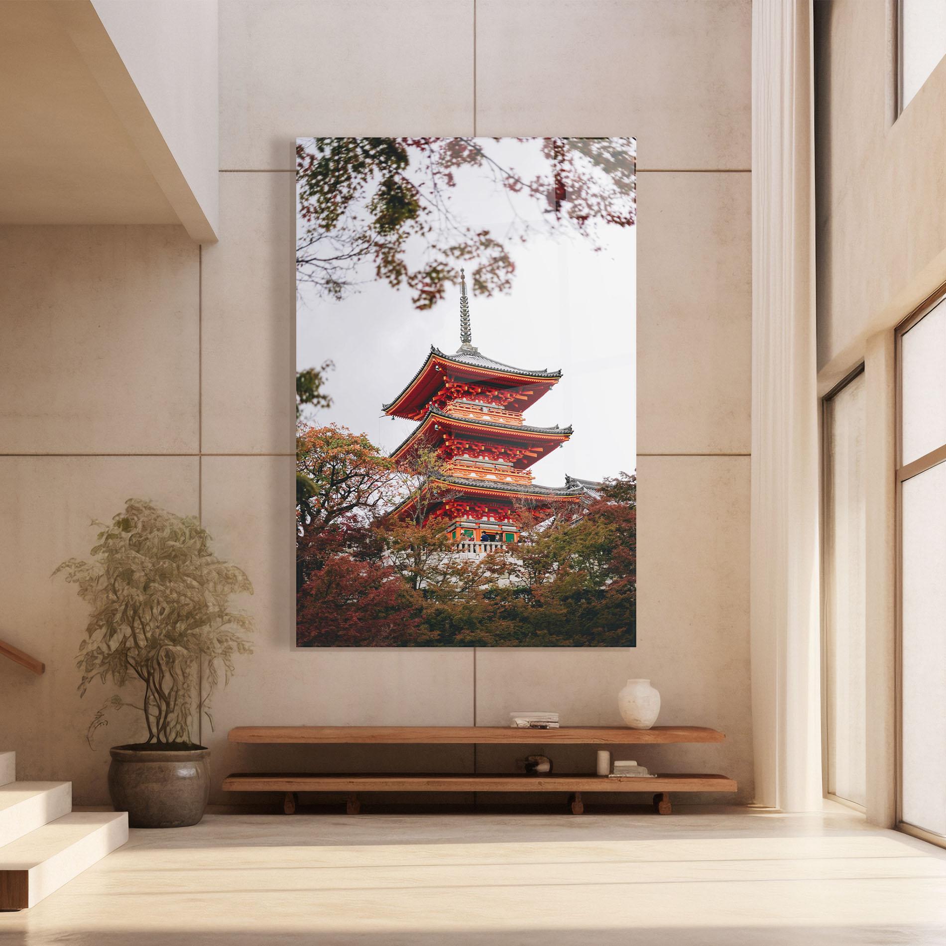 Tablou Sticla Kiyomizu Dera mockup 8