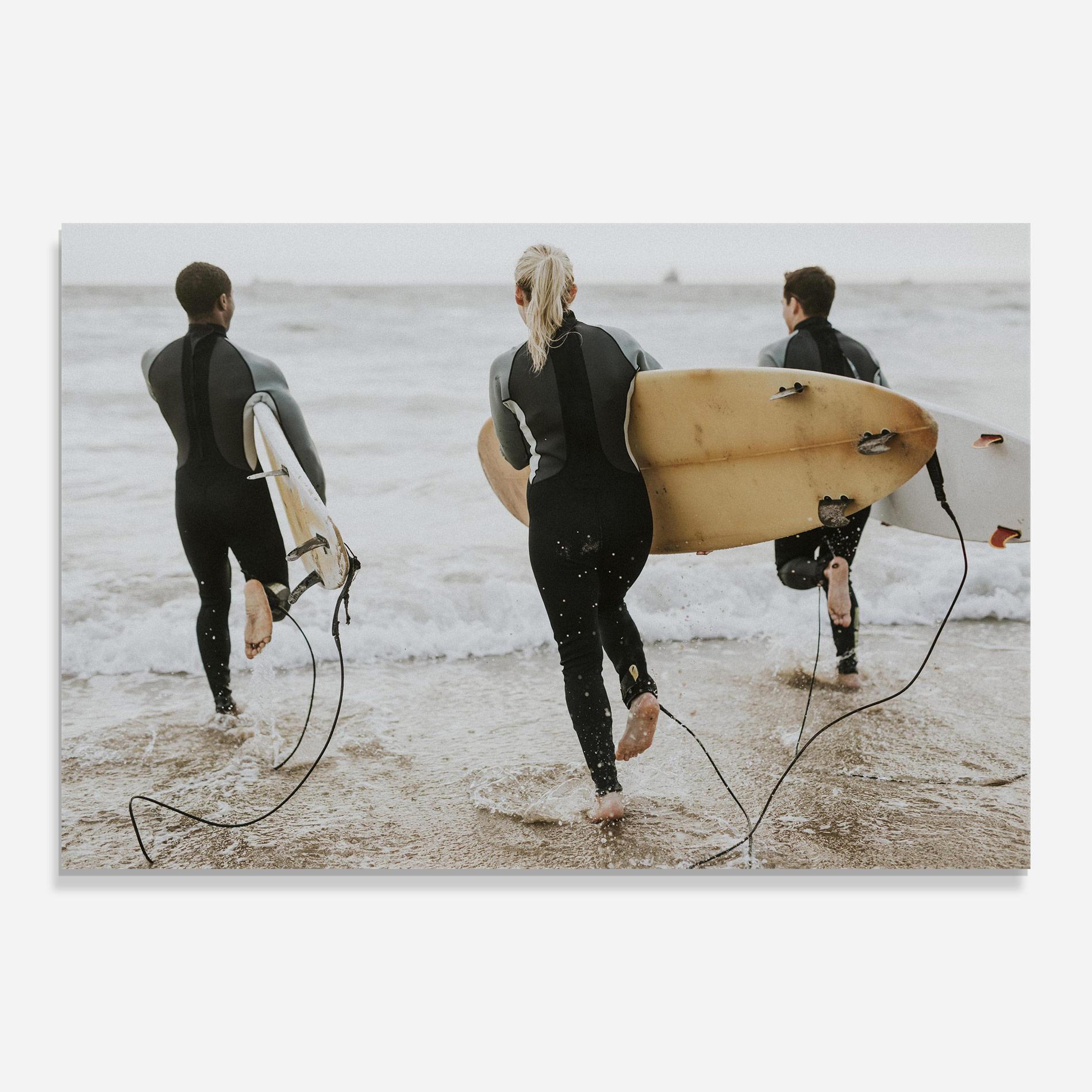 Tablou Sticla Australian Beach mockup 0