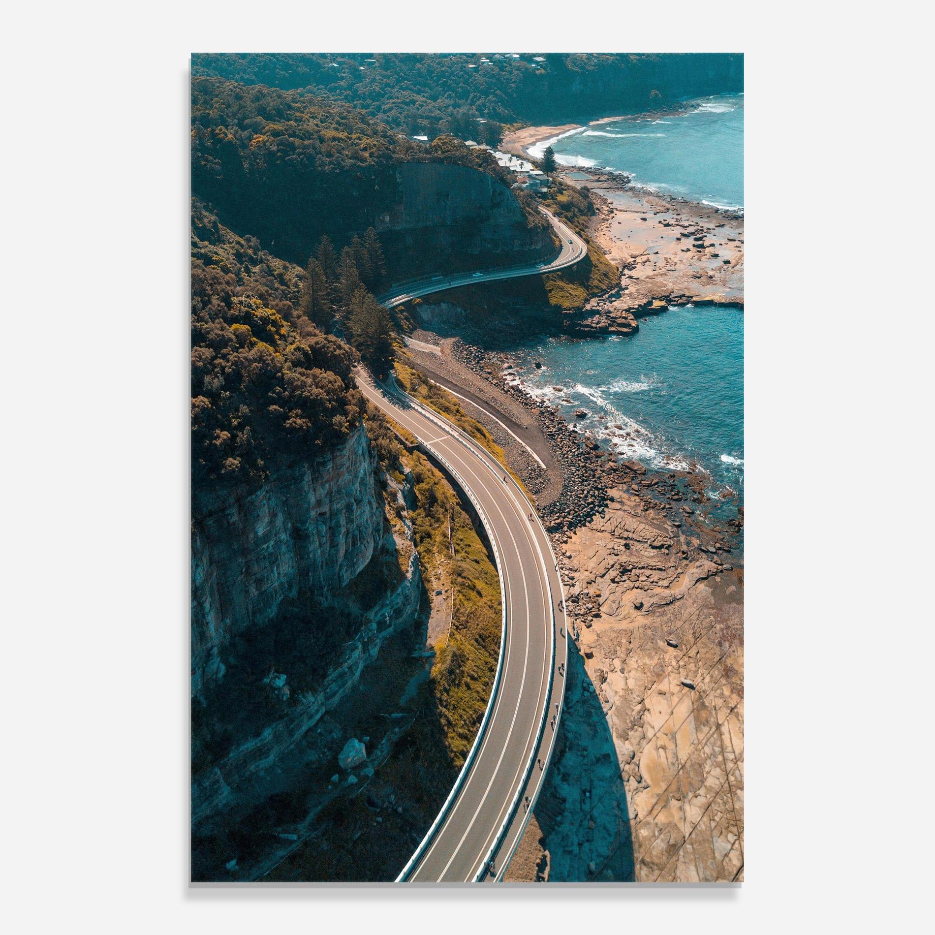 Tablou Sticla Australia Road mockup 0