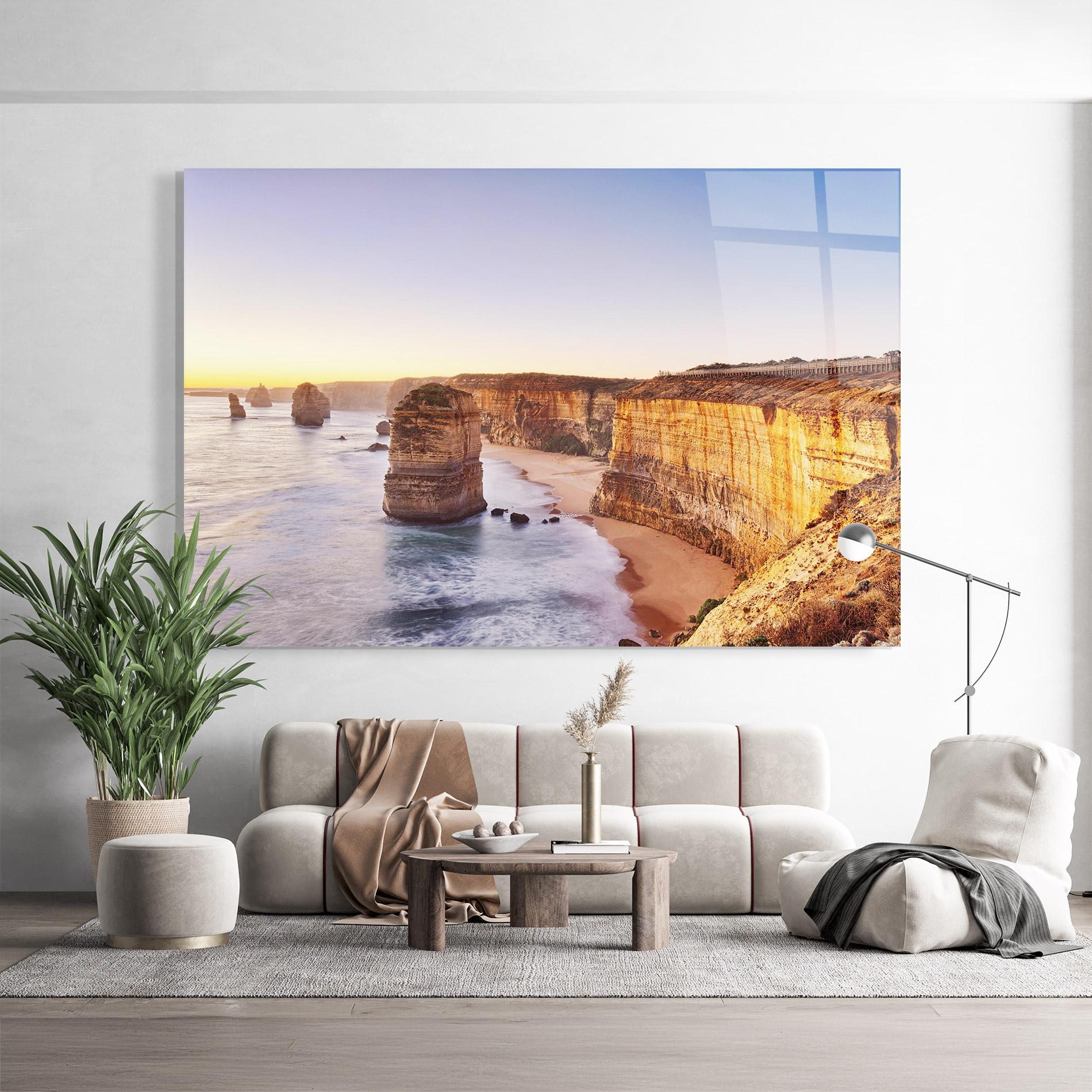 Tablou Sticla Victoria Port mockup 9