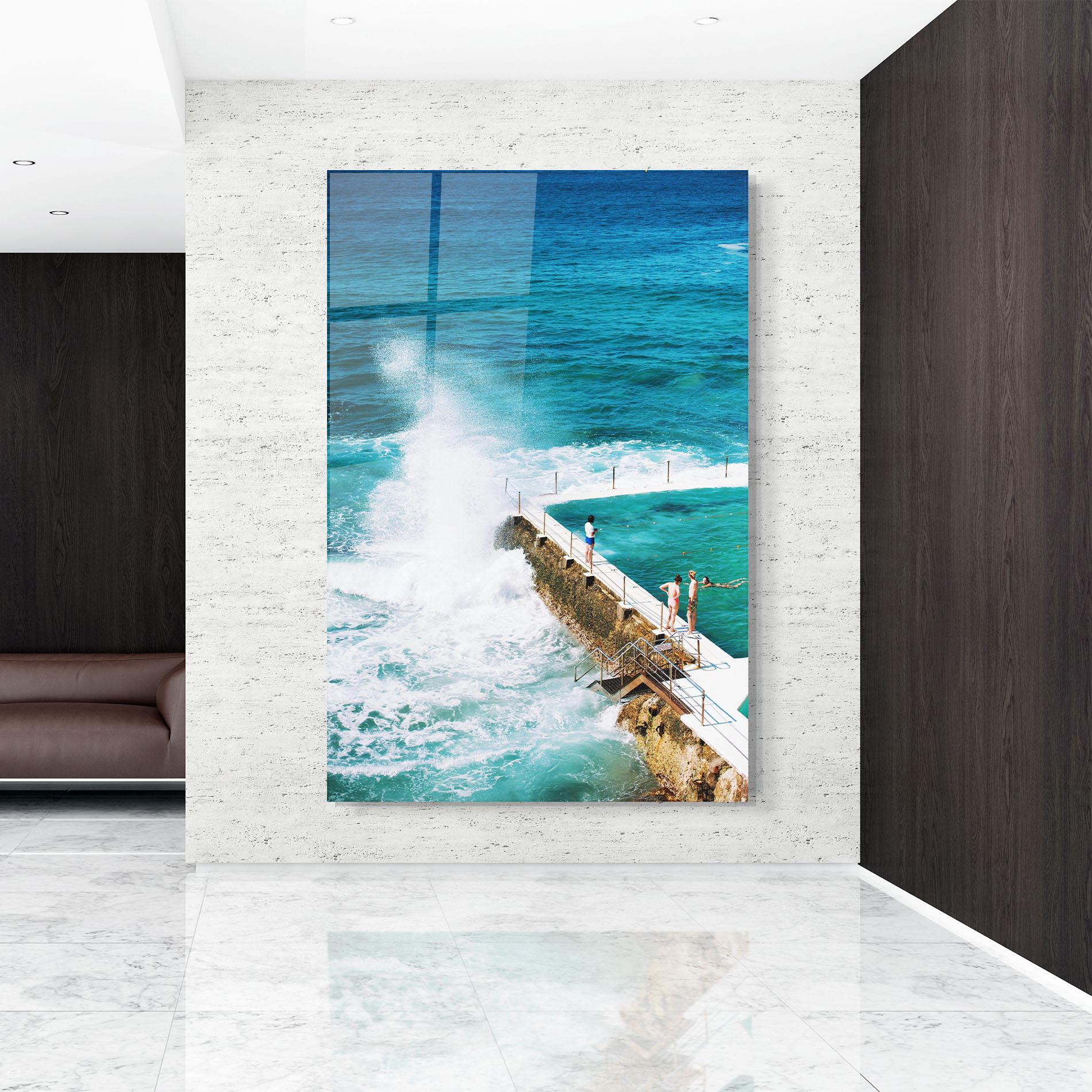 Tablou Sticla Bondi Beach mockup 9