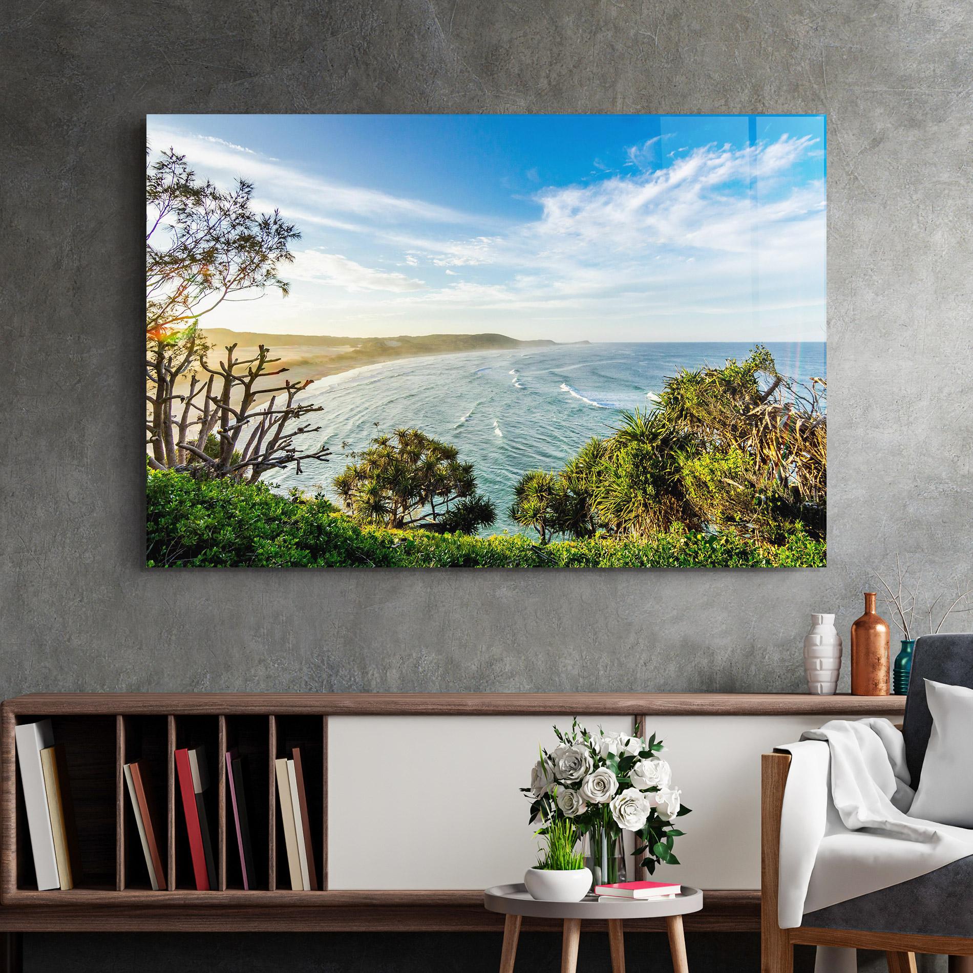 Tablou Sticla Australian View mockup 2