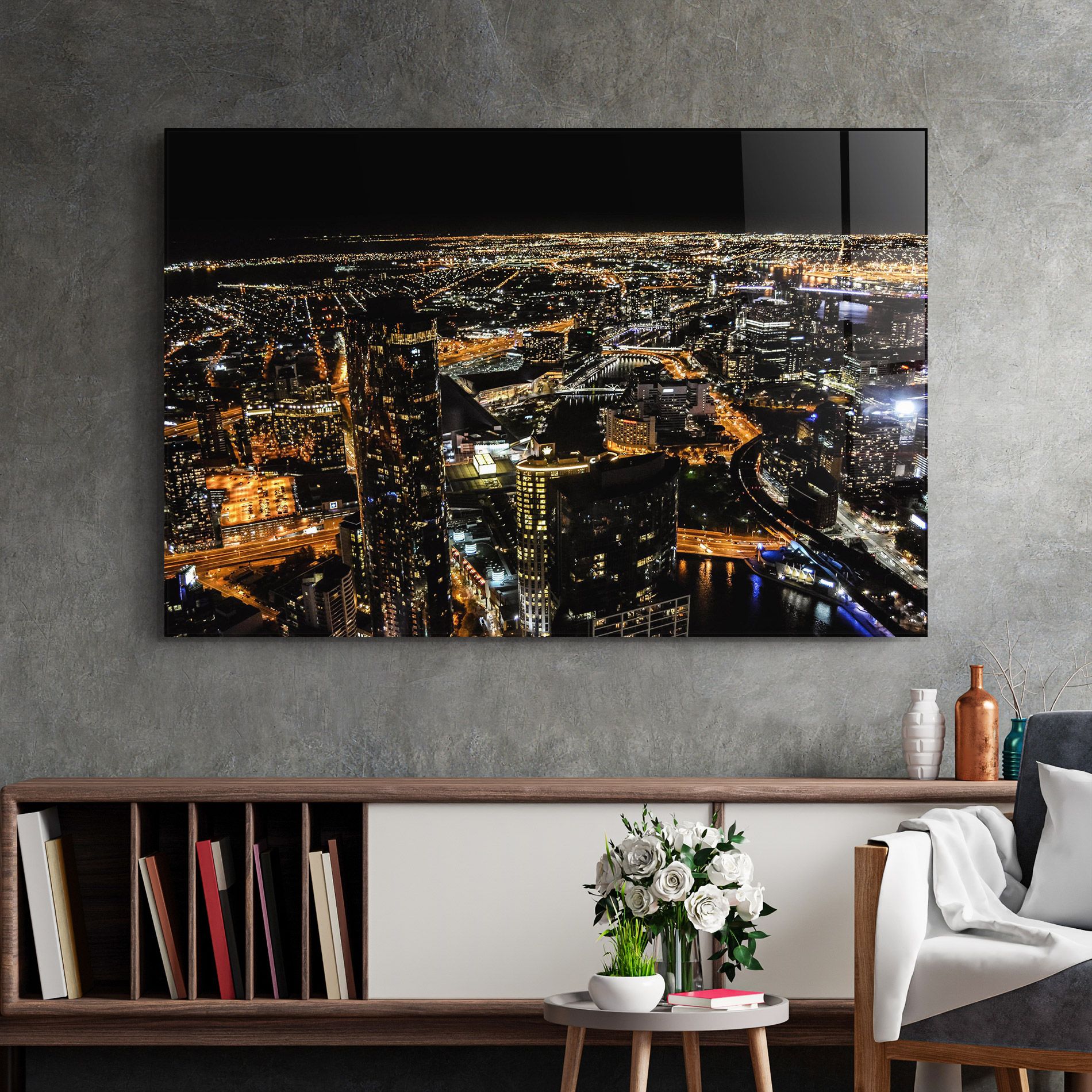 Black City Light mockup 2