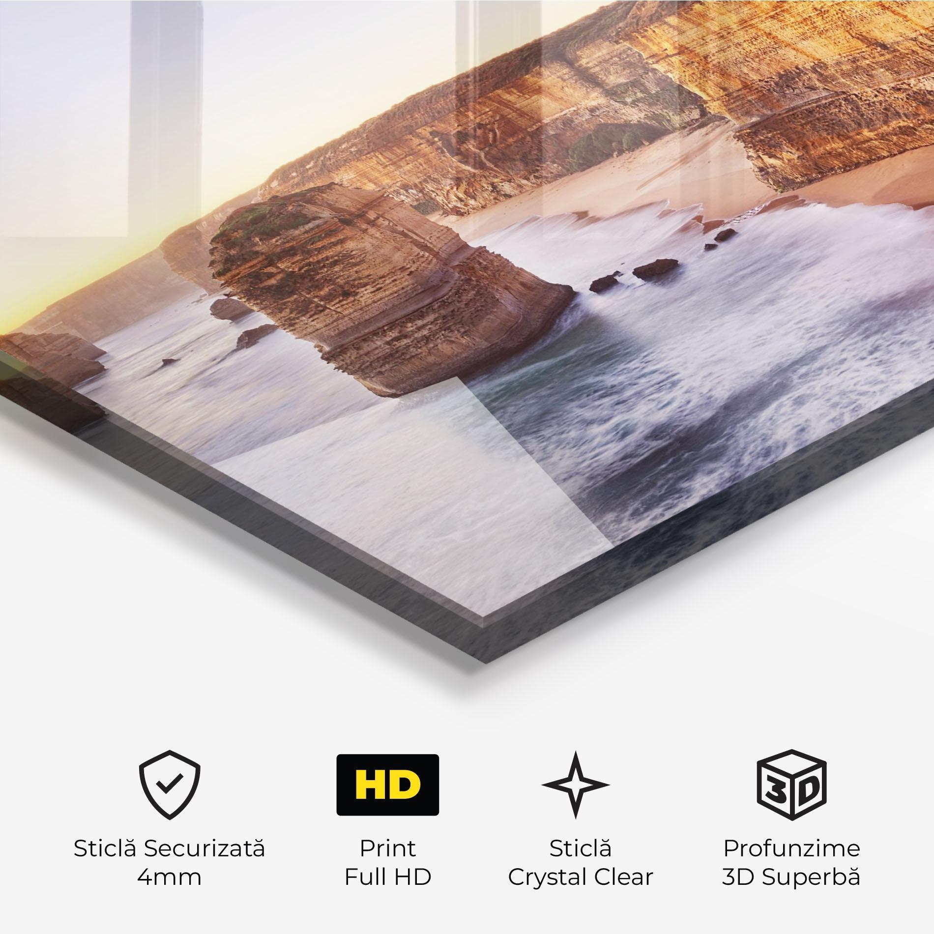 Tablou Sticla Victoria Port mockup 3