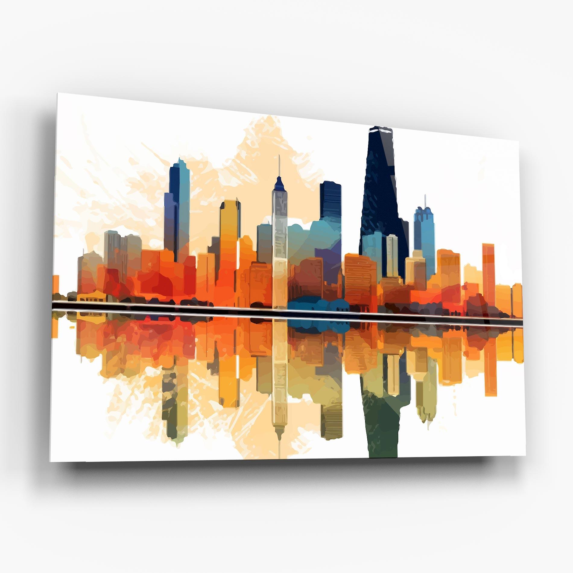 Tablou Sticla Australian River mockup 6