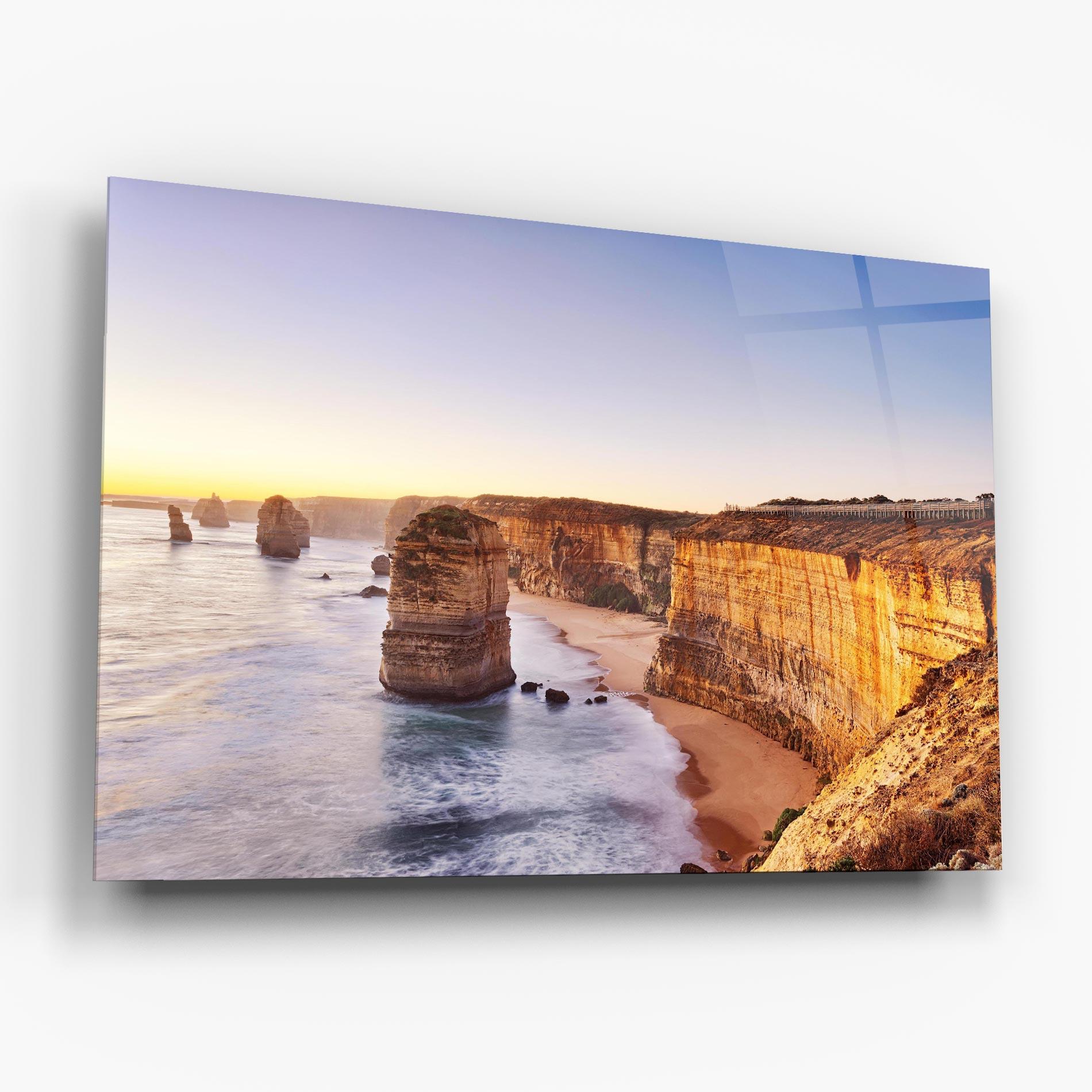 Tablou Sticla Victoria Port mockup 6