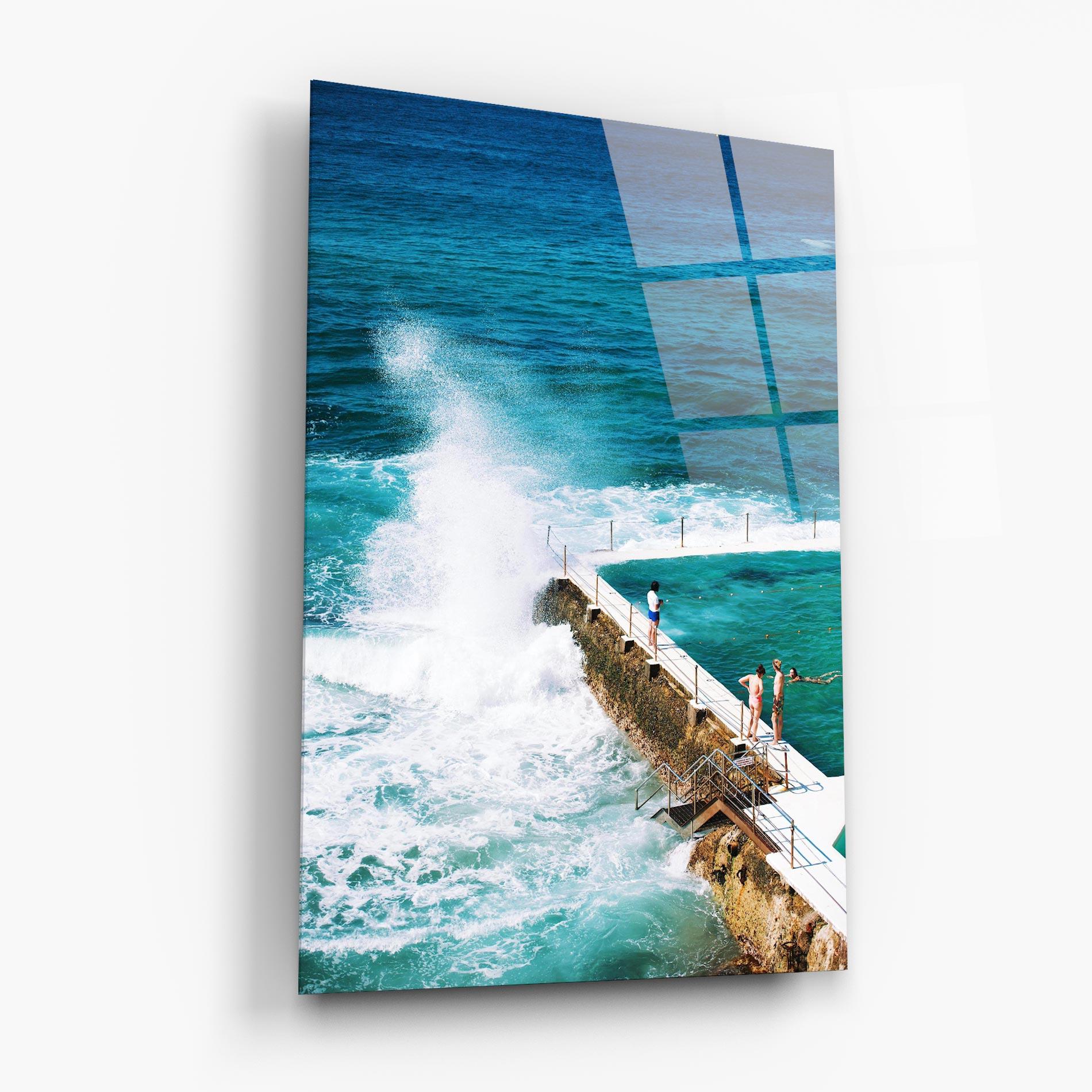 Tablou Sticla Bondi Beach mockup 6