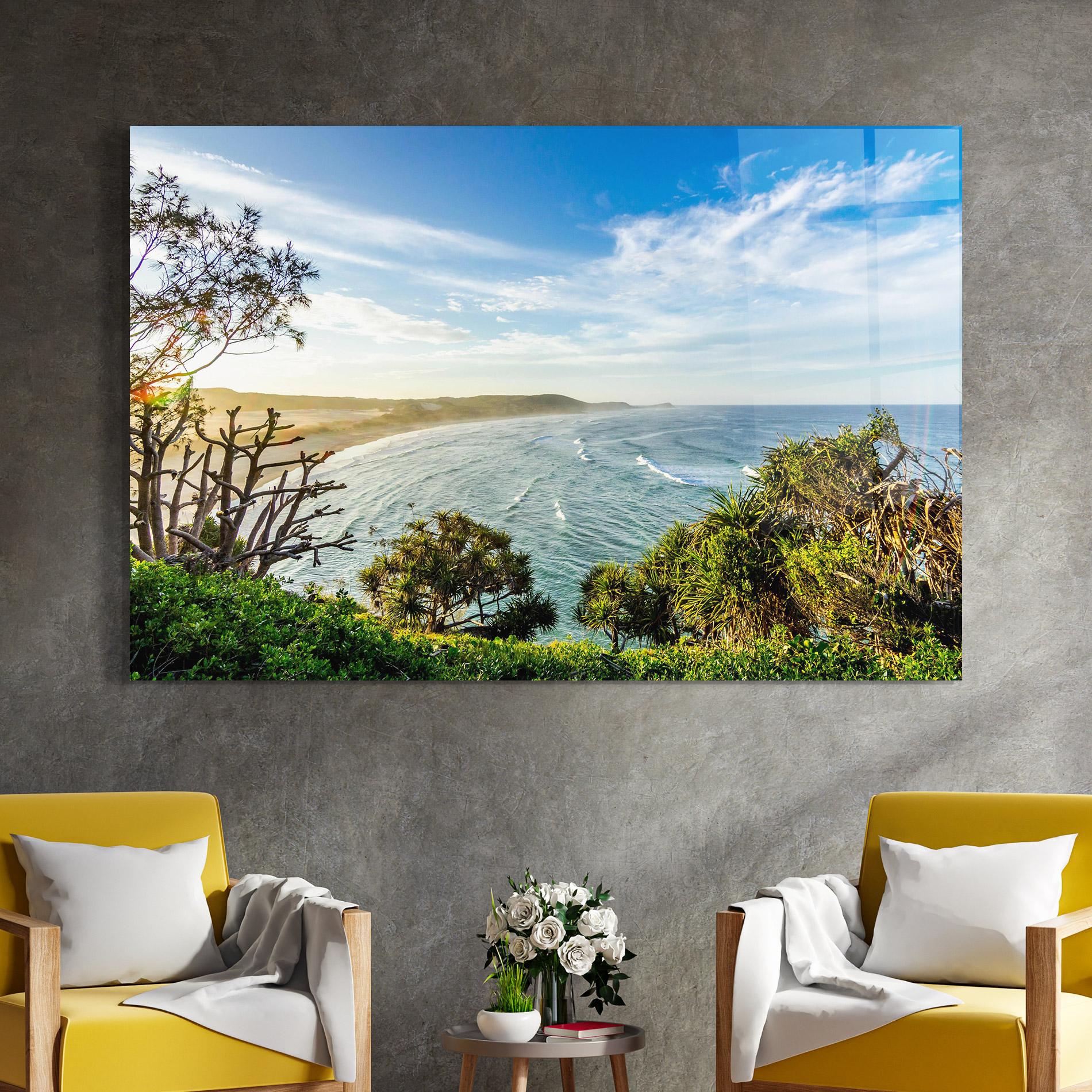 Tablou Sticla Australian View mockup 4