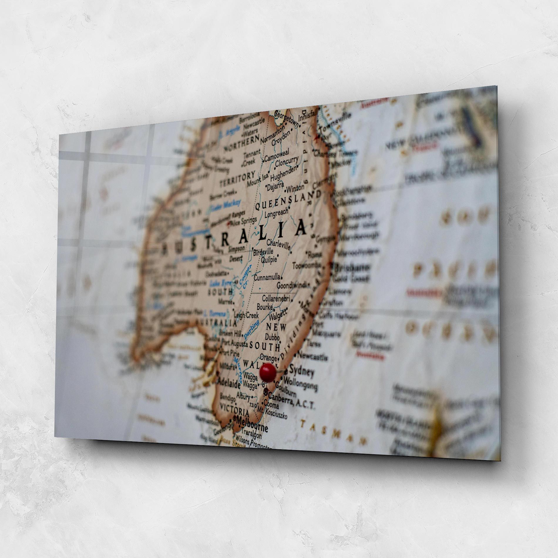 Australia Map mockup 1