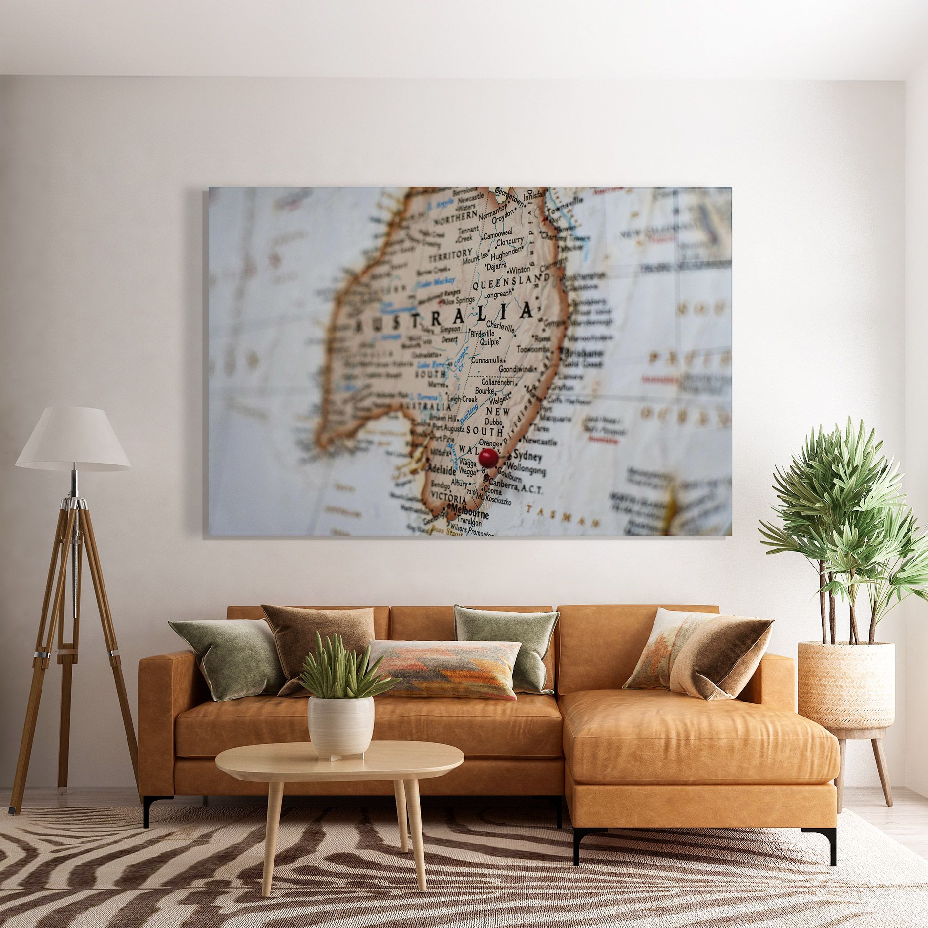 Australia Map mockup 7