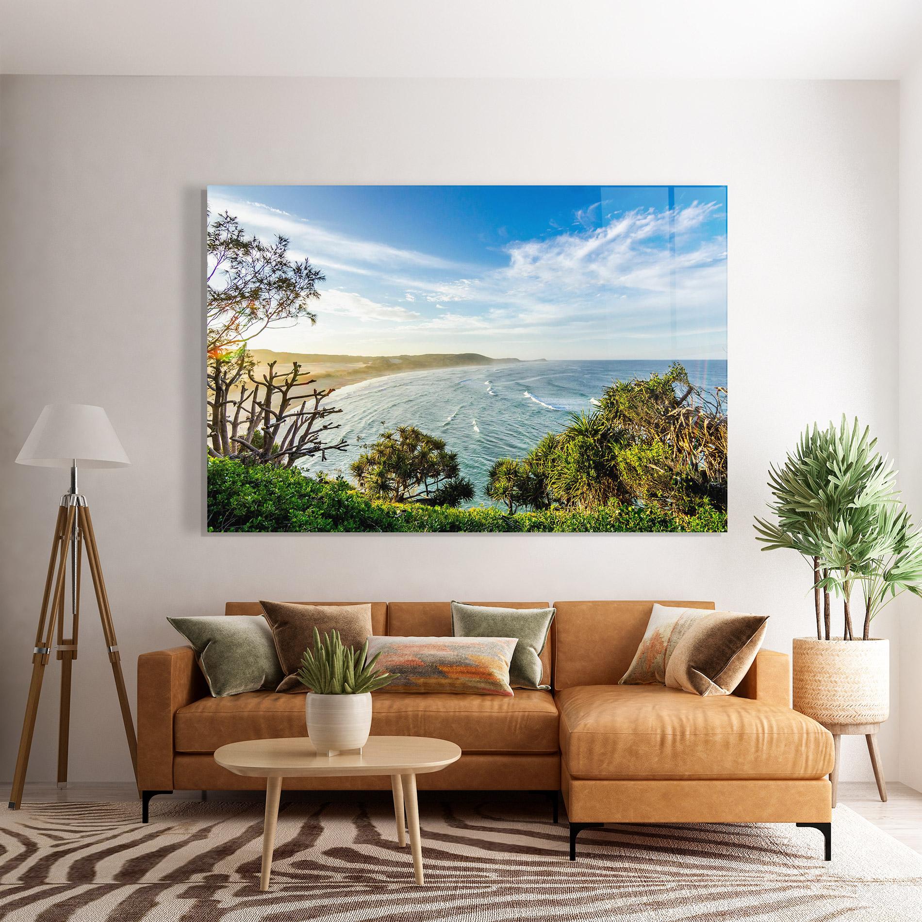 Tablou Sticla Australian View mockup 7