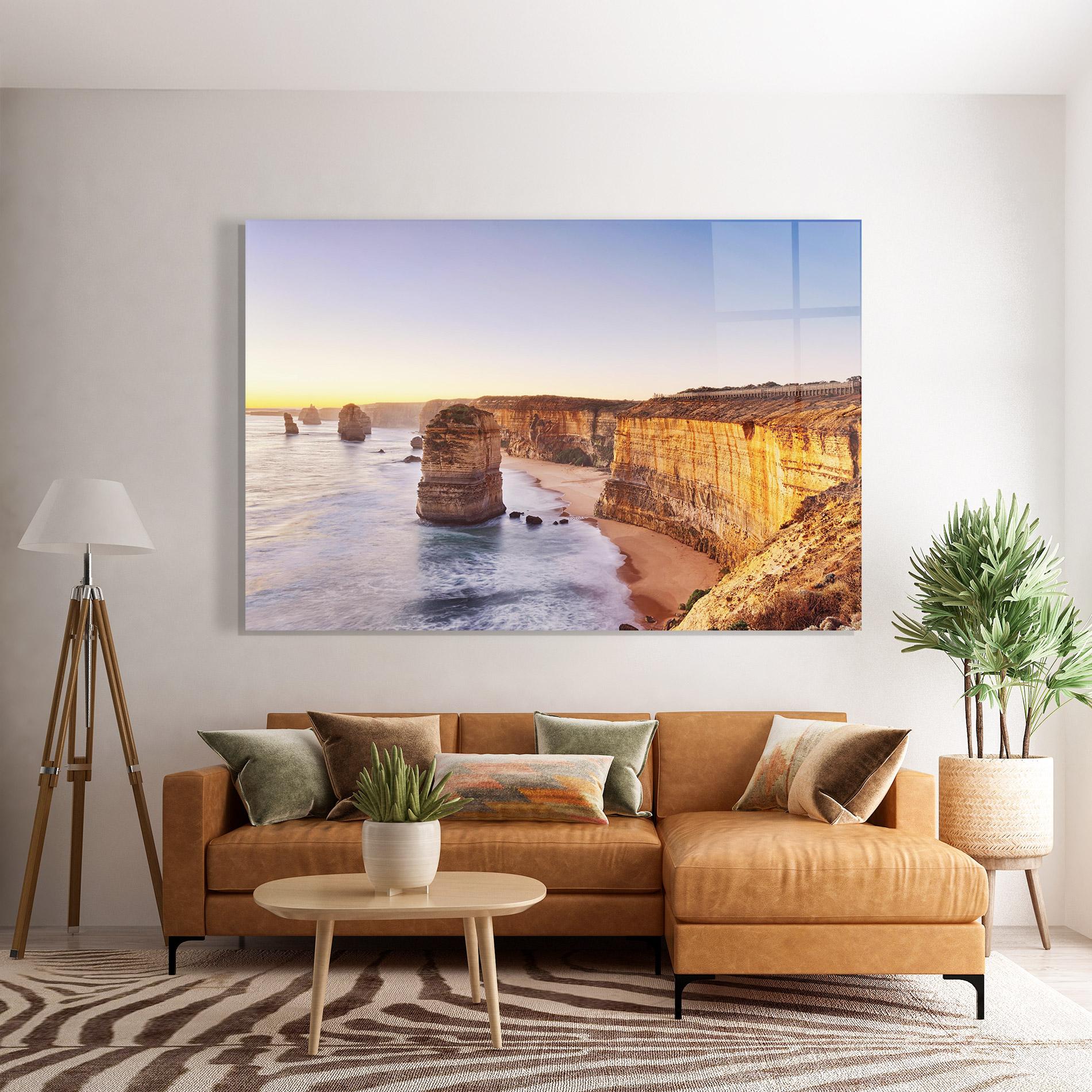 Tablou Sticla Victoria Port mockup 7