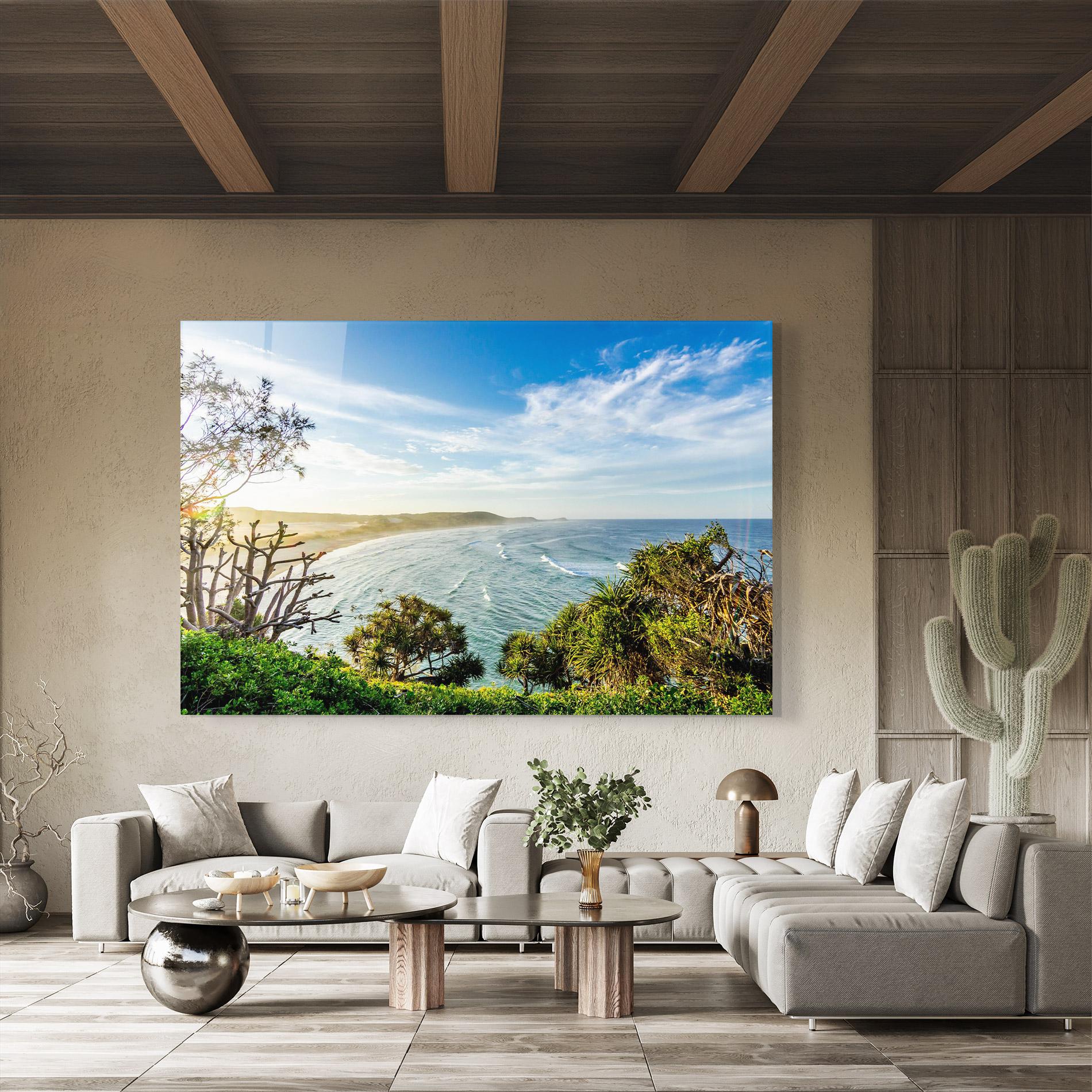 Tablou Sticla Australian View mockup 8