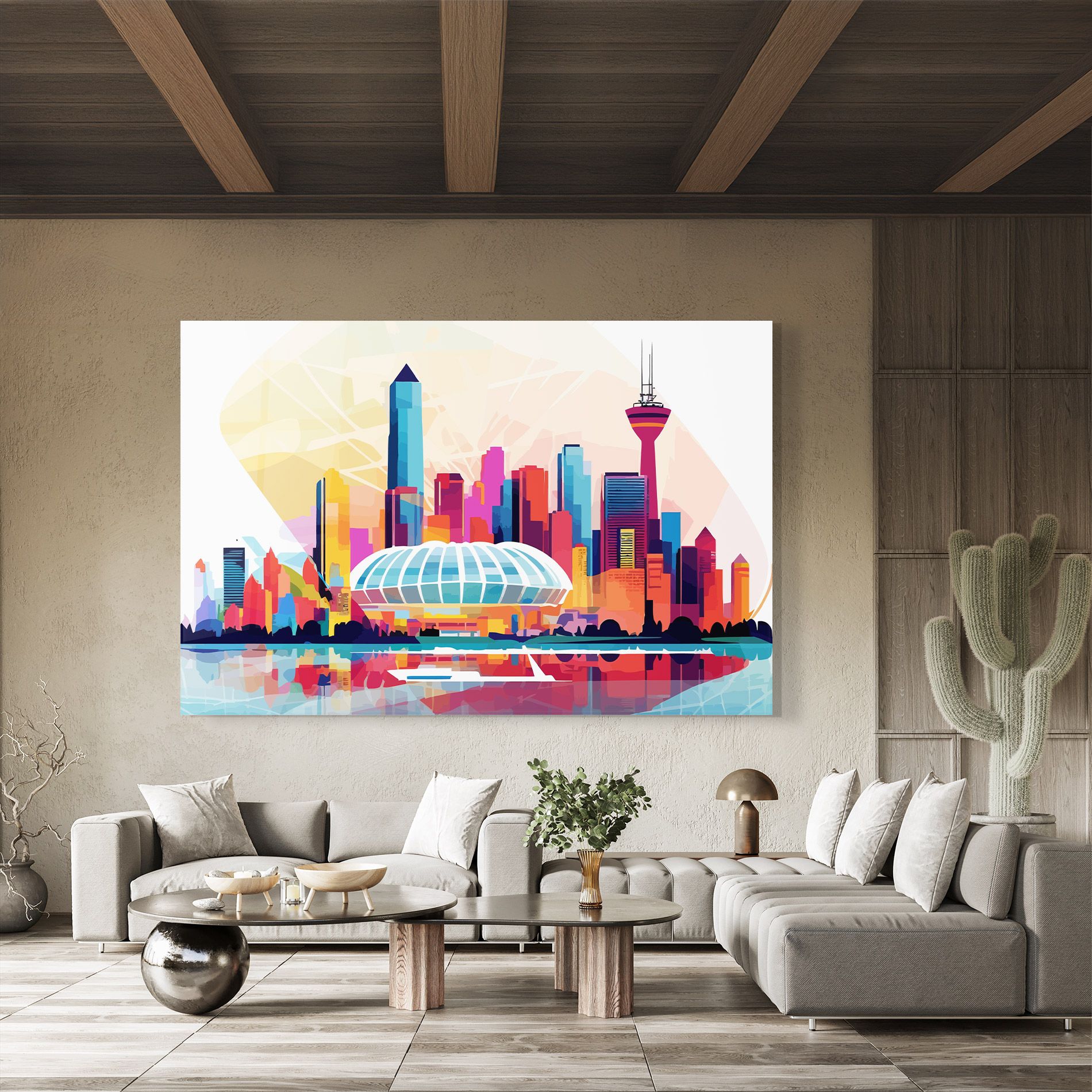 Olympic Stadium Color mockup 8