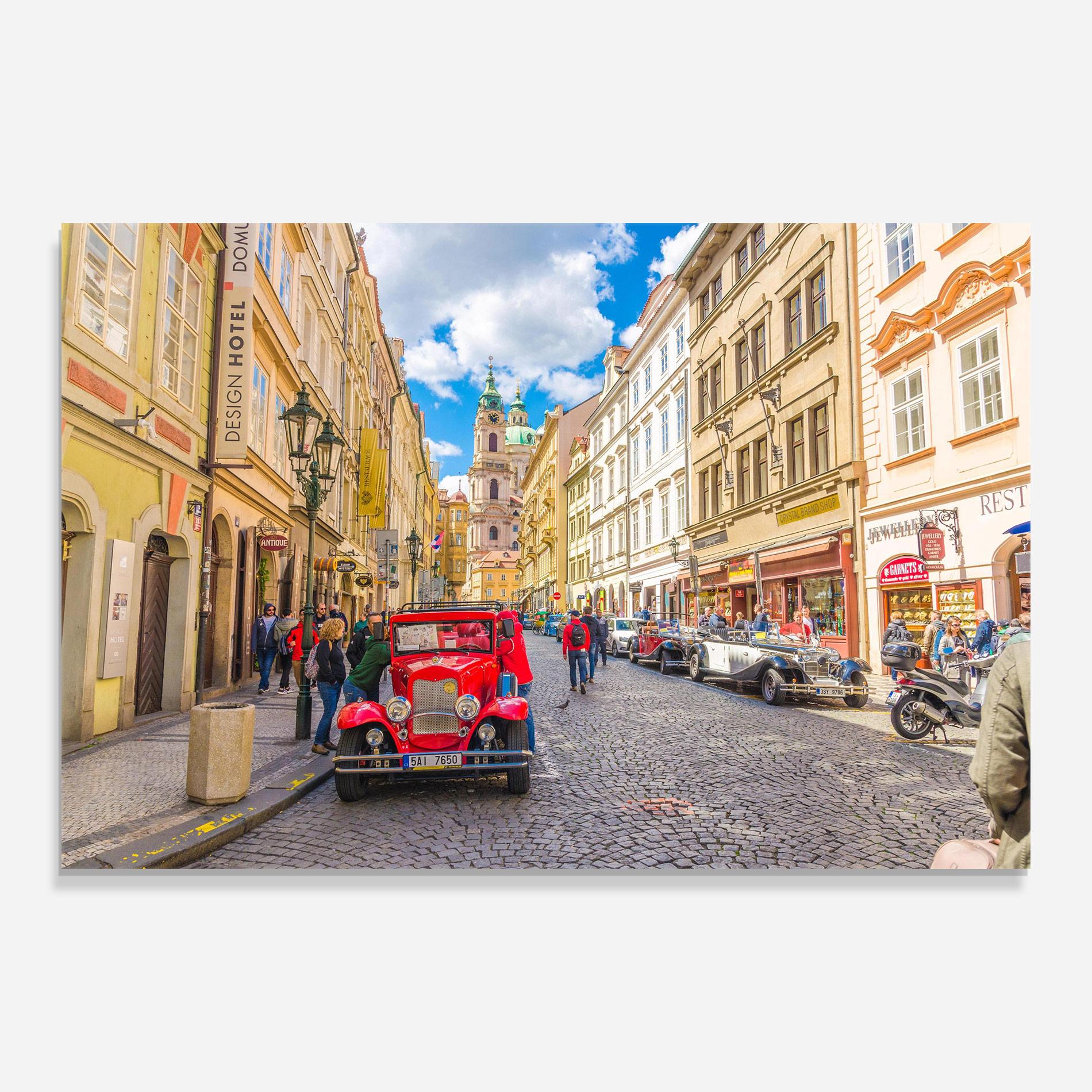 Tablou Sticla Czech Republic Car mockup 0