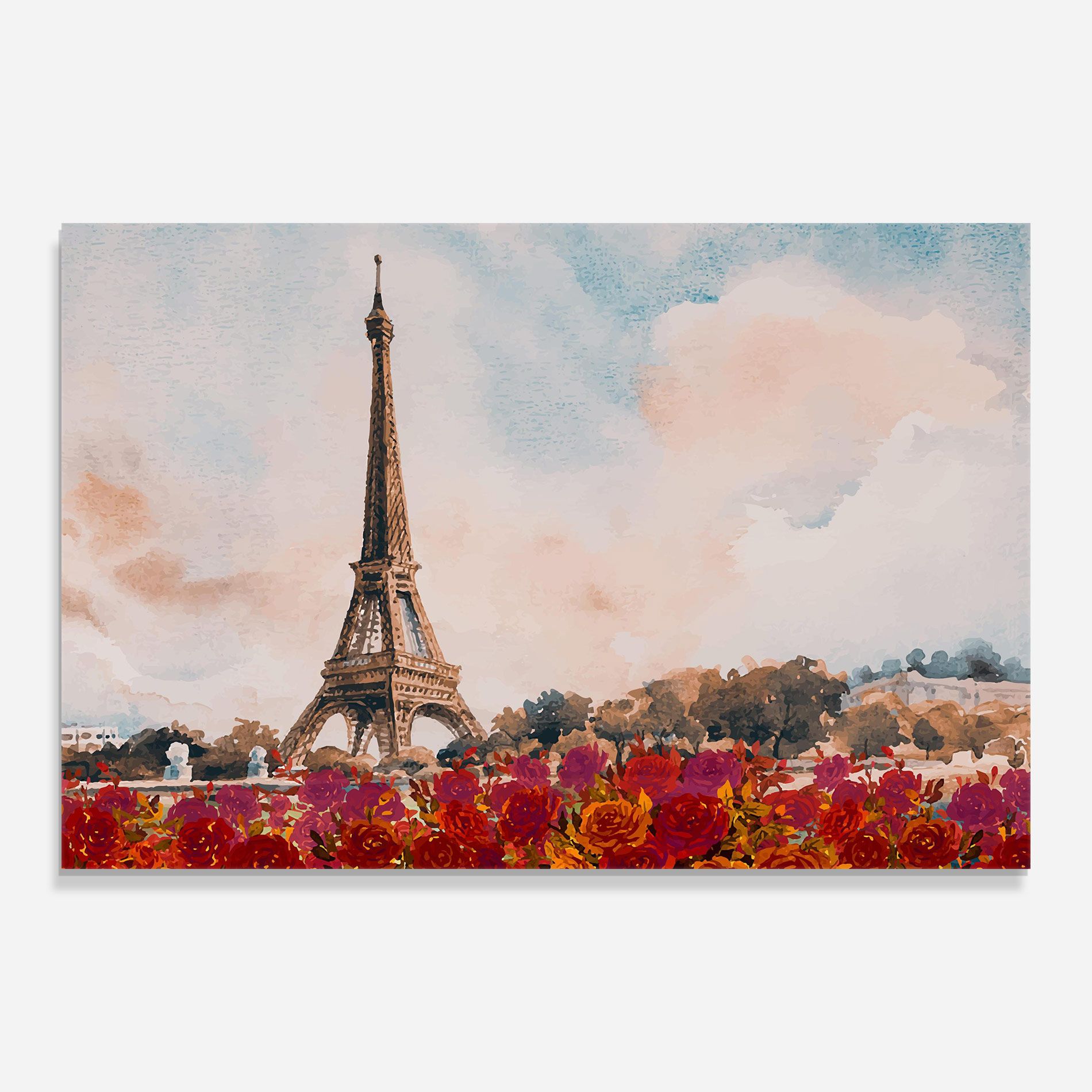 Eiffel Tower Roses mockup 0