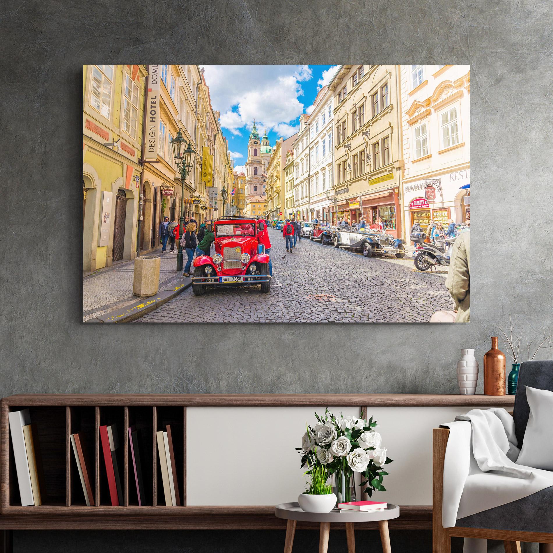 Tablou Sticla Czech Republic Car mockup 2