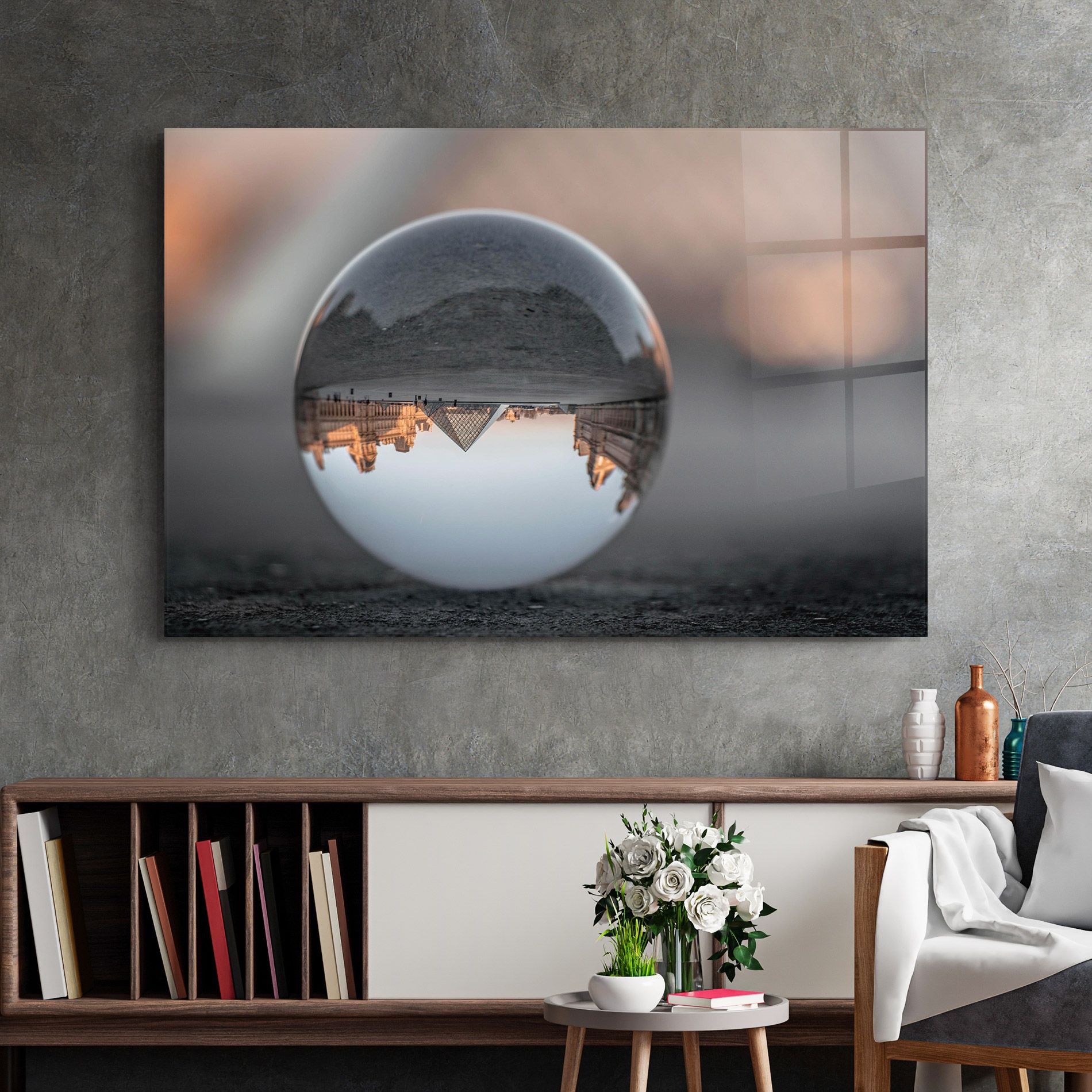 Louvre Museum Ball mockup 2