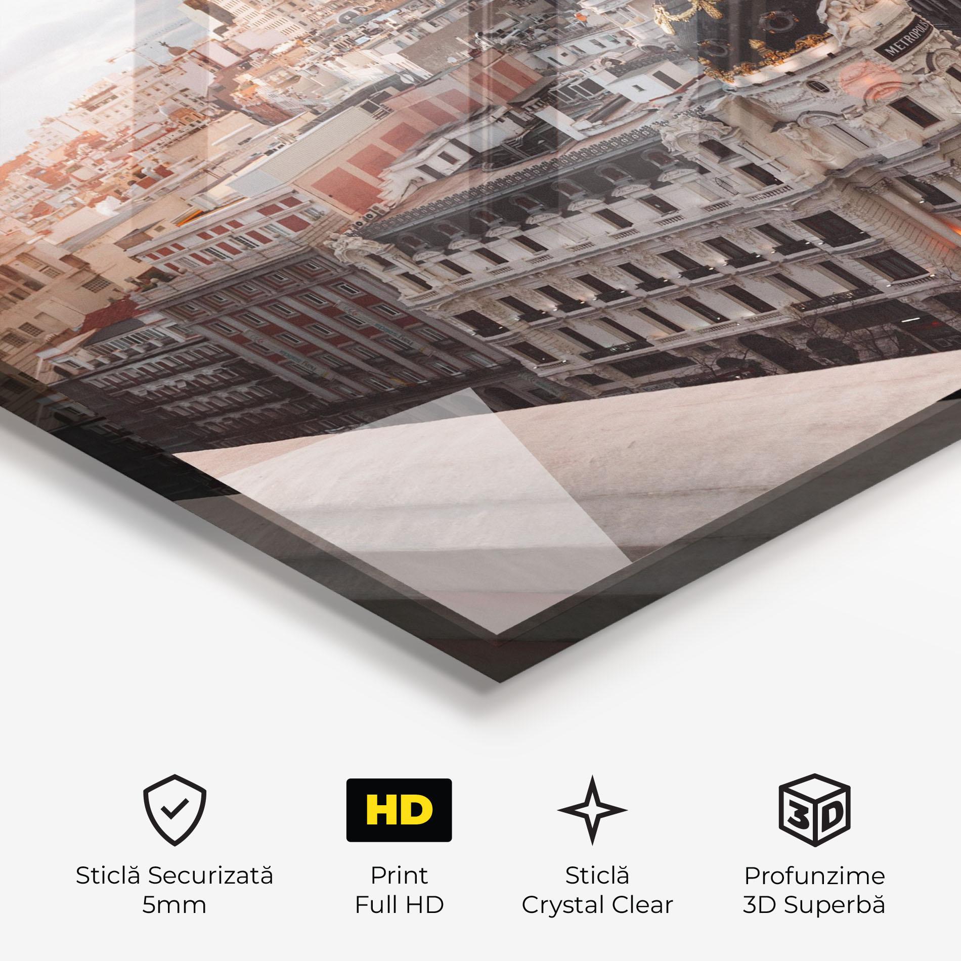 Tablou Sticla Spain Sunrise mockup 3