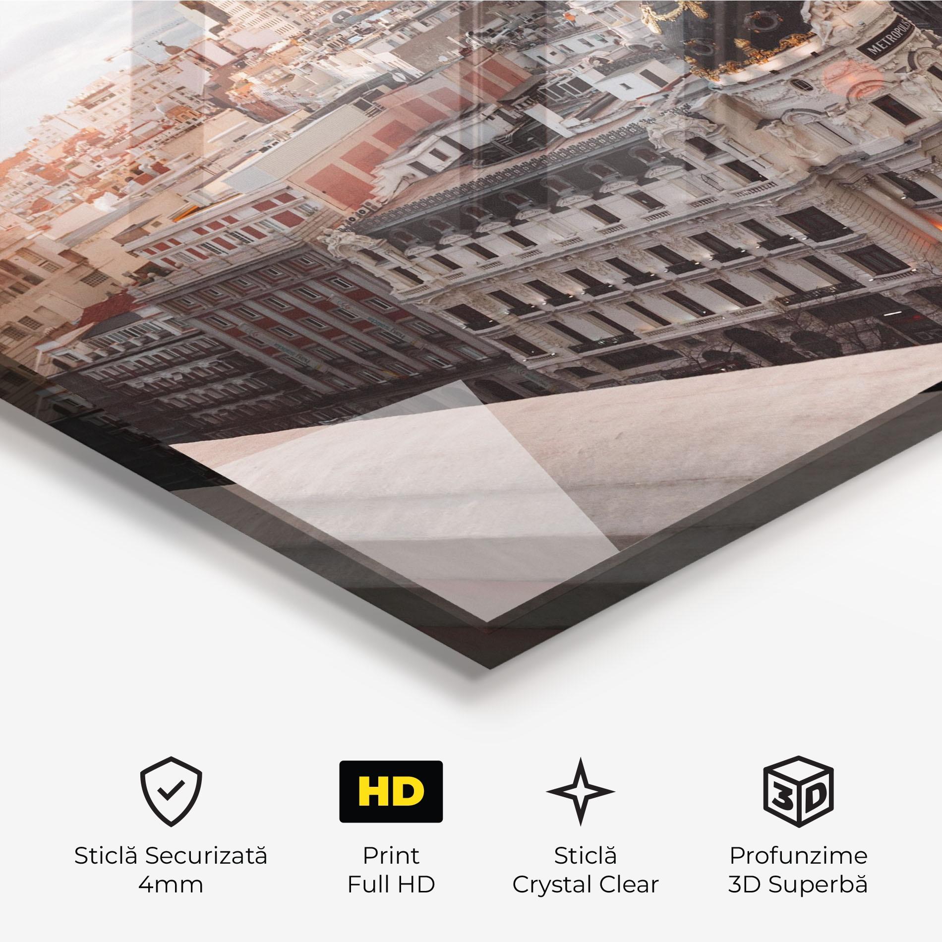 Tablou Sticla Spain Sunrise mockup 3