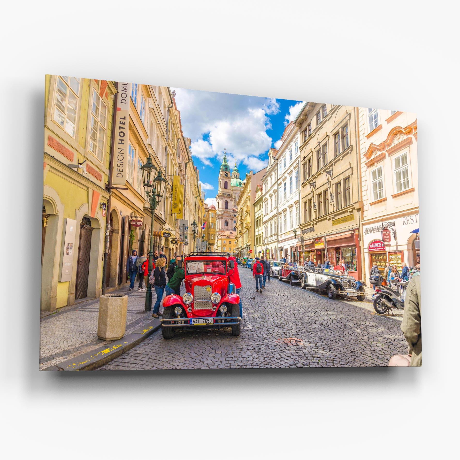 Tablou Sticla Czech Republic Car mockup 6