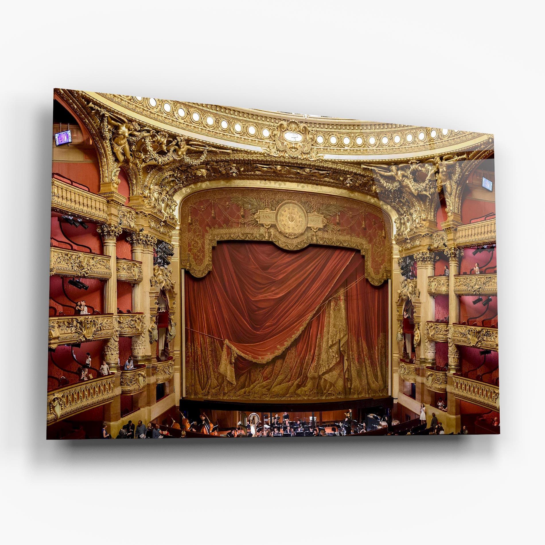 Tablou Sticla Paris Opera mockup 6